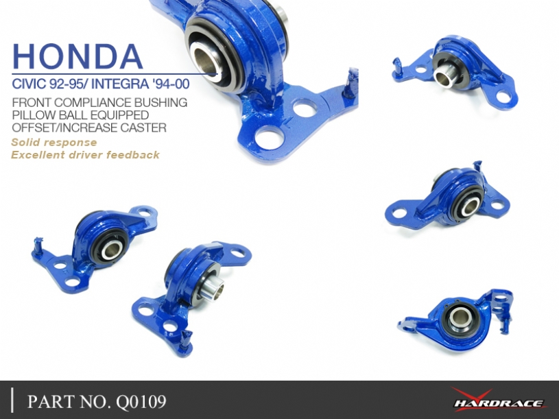 Hardrace Compliance Buchse vorne für Honda Civic 5. EG, EH, EJ1/2, Integra DC2