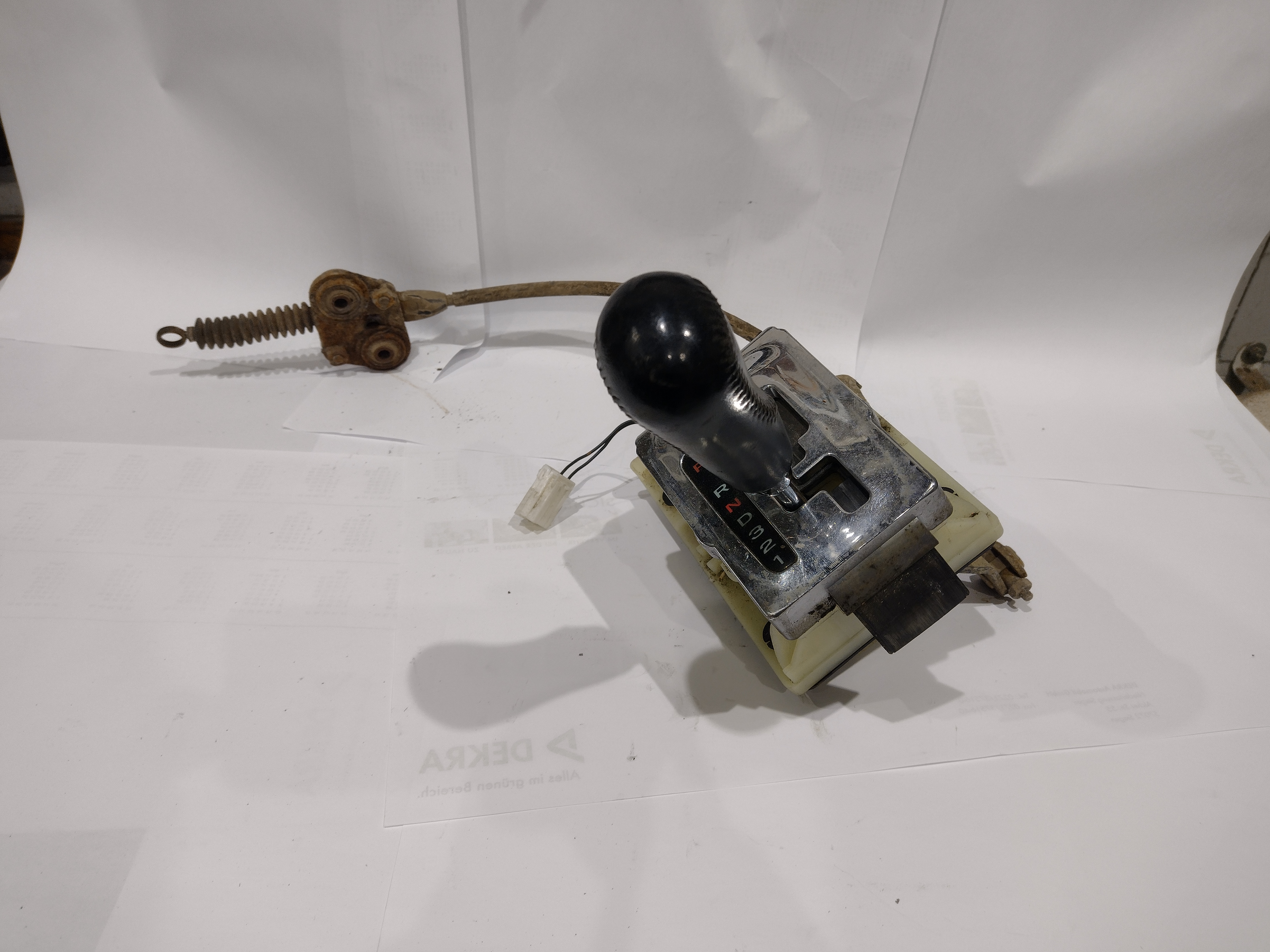 Wählhebel mit Zug für Subaru Outback H6 Legacy BE BH Wählhebel mit Zug für Subaru Outback H6 Legacy BE BH