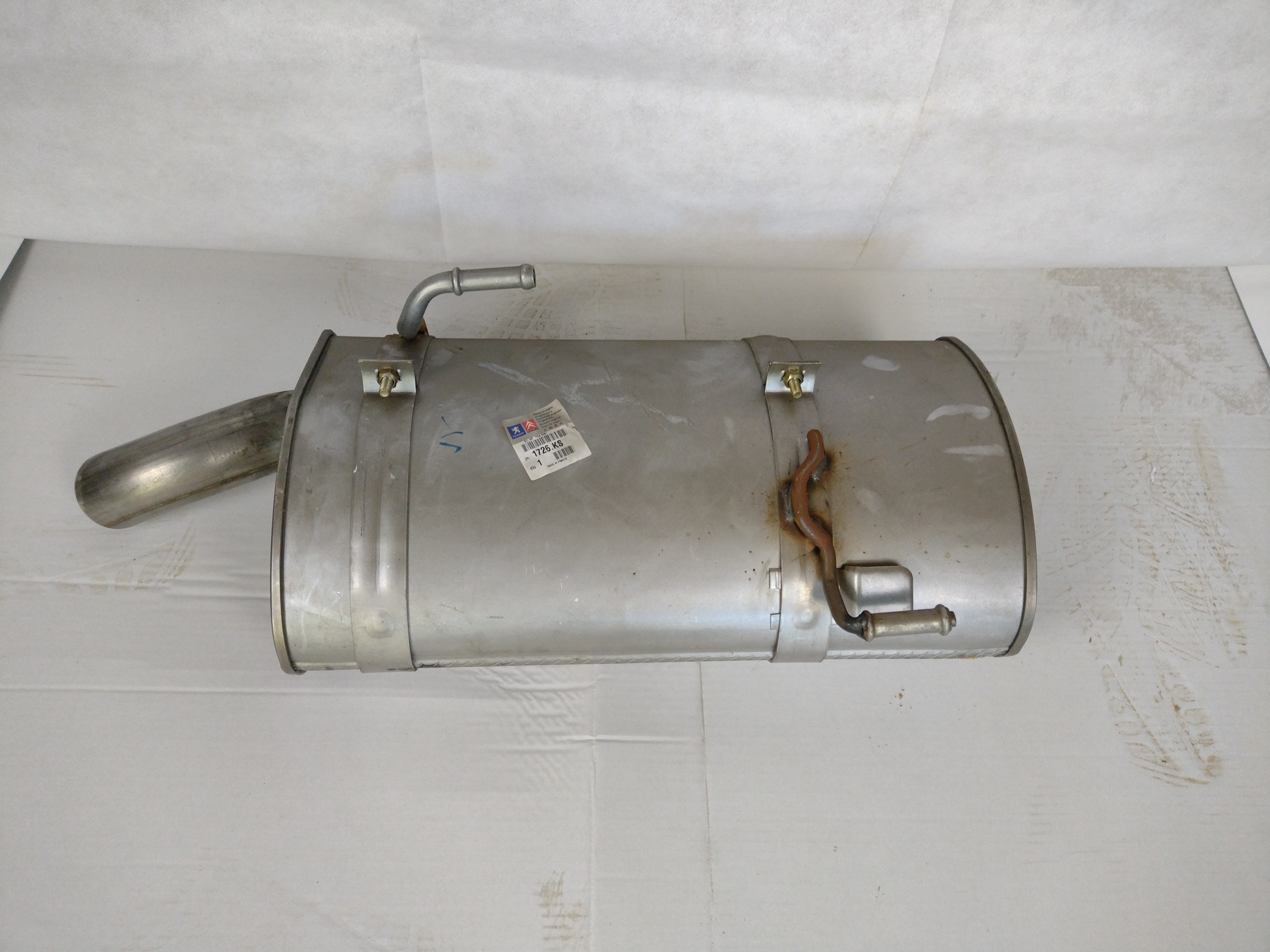 Peugeot 206 Schalldämpfer Auspuff 1726KS NEU NOS NEW OEM Peugeot 206 Schalldämpfer Auspuff 1726KS NEU NOS NEW OEM