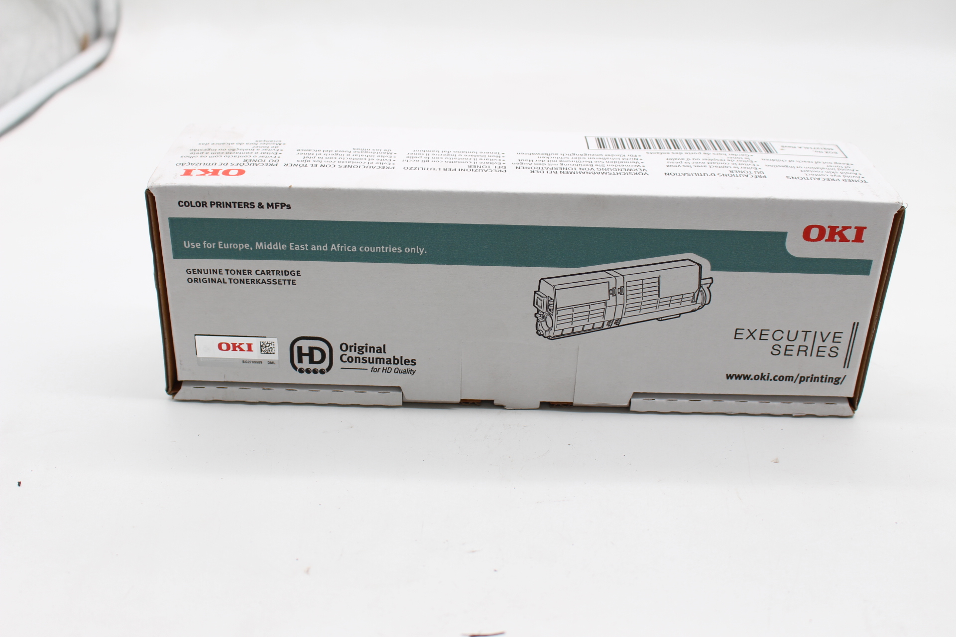 Original OKI 46490621 – Premium Tonerkartusche Gelb – 6000 Seiten – für OKI ES5432 / ES5463 / ES5473