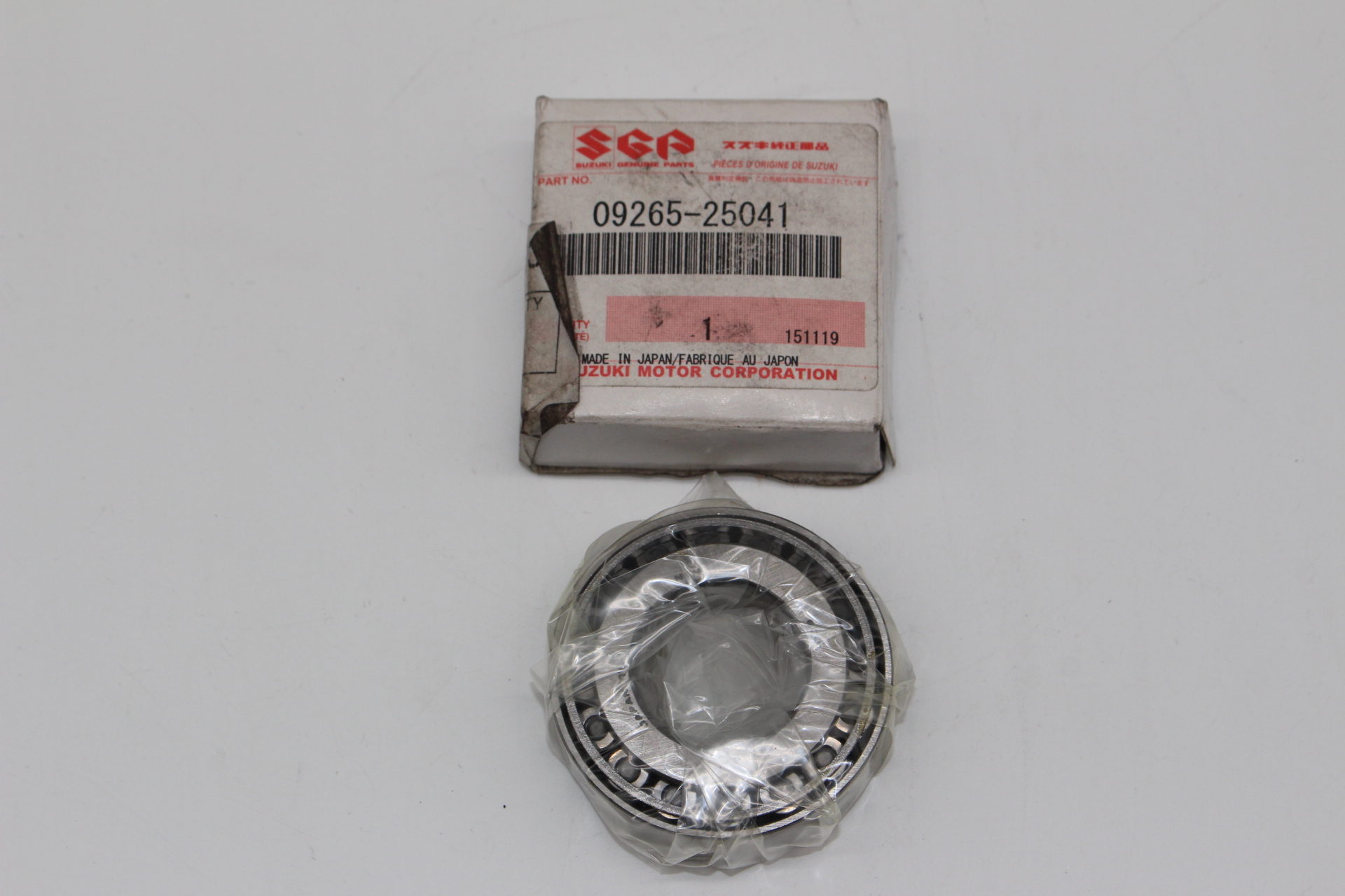 Suzuki 09265-25041-000 Getriebe Lager 25x52x19.25 NEU NOS NEW