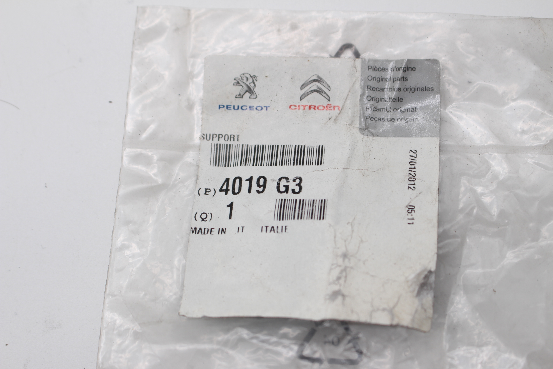 Peugeot / Citroen HALTER FÜR SCHALTER 4019G3 NEU NOS NEW OEM