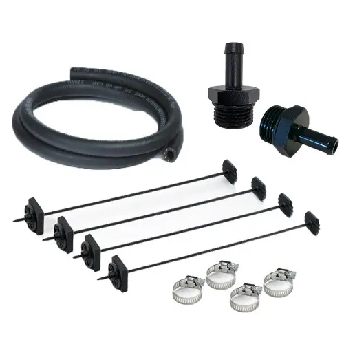 Davies Craig Getriebeölkühler-Anschluss-Set (AN10 ORB auf 10mm (3/8") Schlauch)