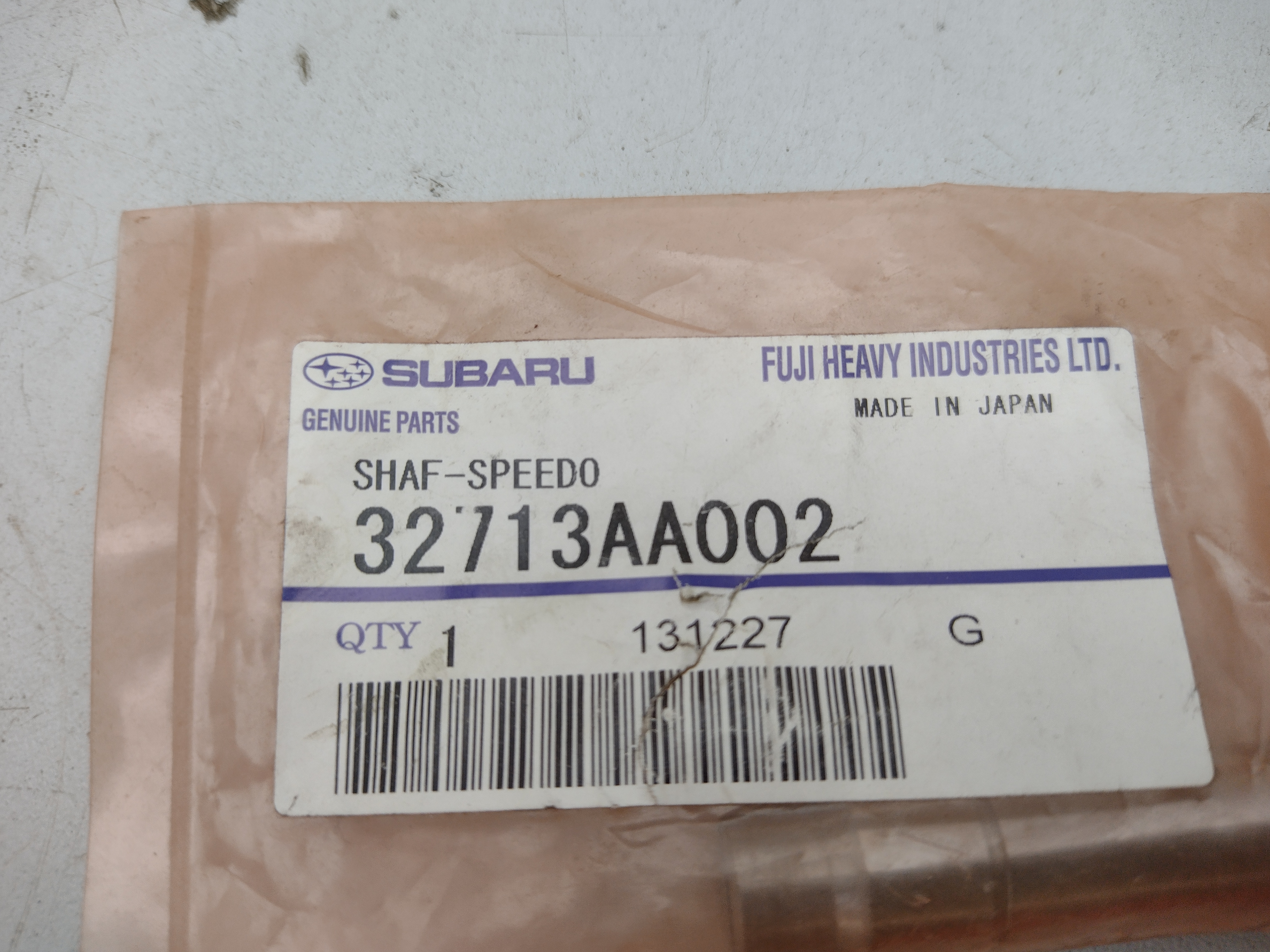  Shaft Speedometer Führung Geschwindigkeitssensor 32713AA002 für Subaru Impreza Legacy Forester BAJA XT WRX