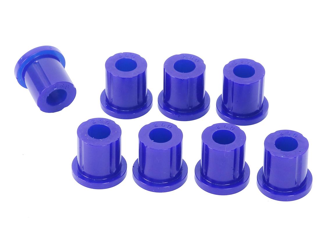 SuperPro Feder Buchse Set alle hinten für Nissan Bluebird W910 / Datsun 200b N810 / Urvan E23