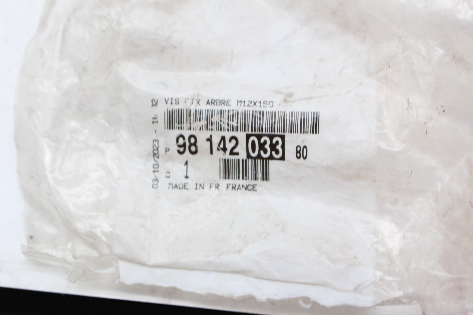 Citroen / Peugeot WELL BEF SCHRAU 9814203380 NEU NOS NEW OEM