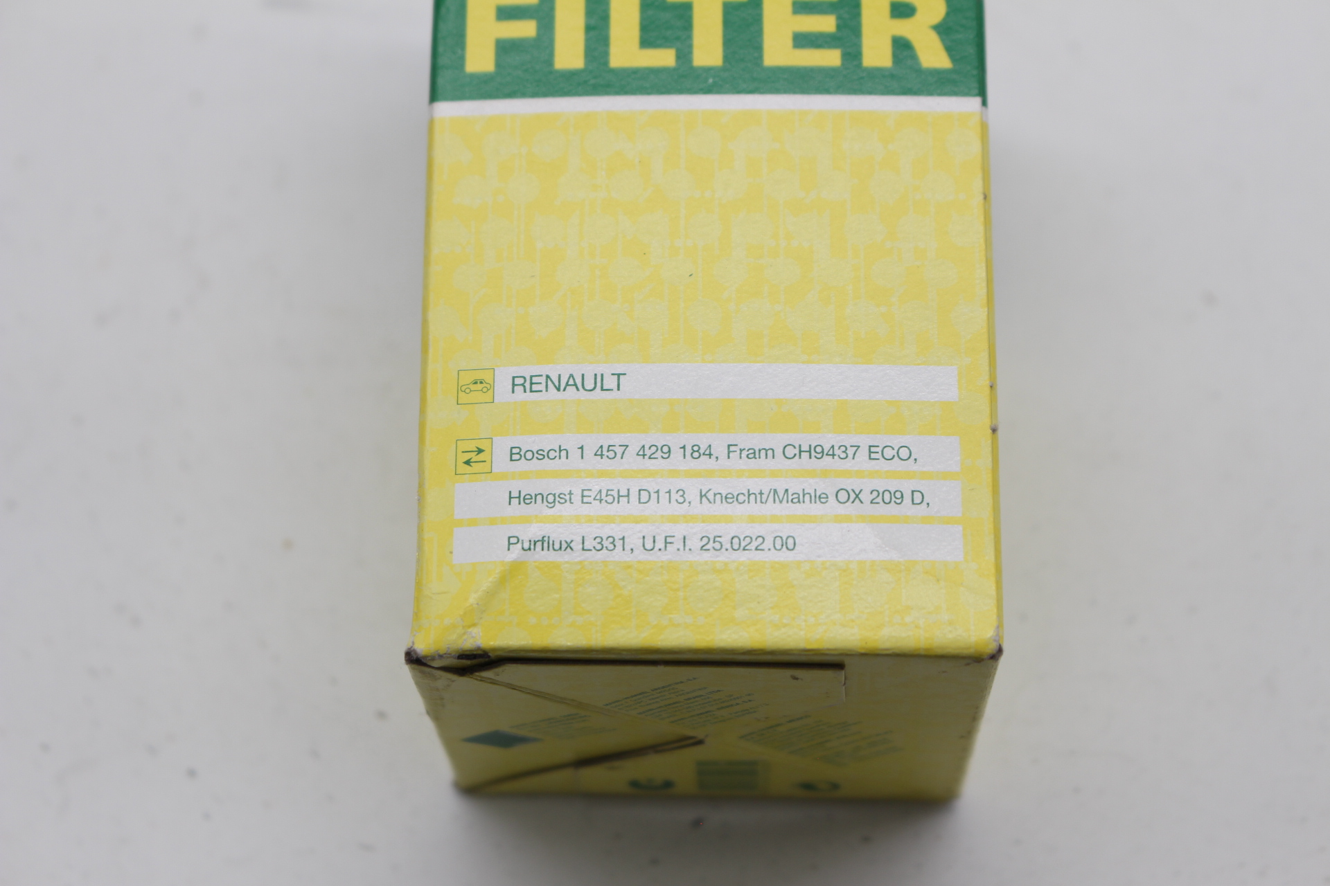 MANN-FILTER HU611x – Ölfilter für RENAULT CLIO 2 Kangoo Twingo I 1.2l