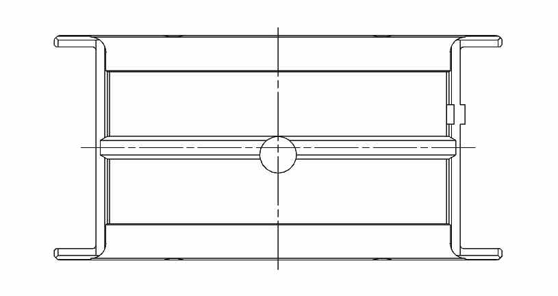 ACL Hauptlagersatz (Race Series) für Ford 370, 429, 460 ci (Standard)