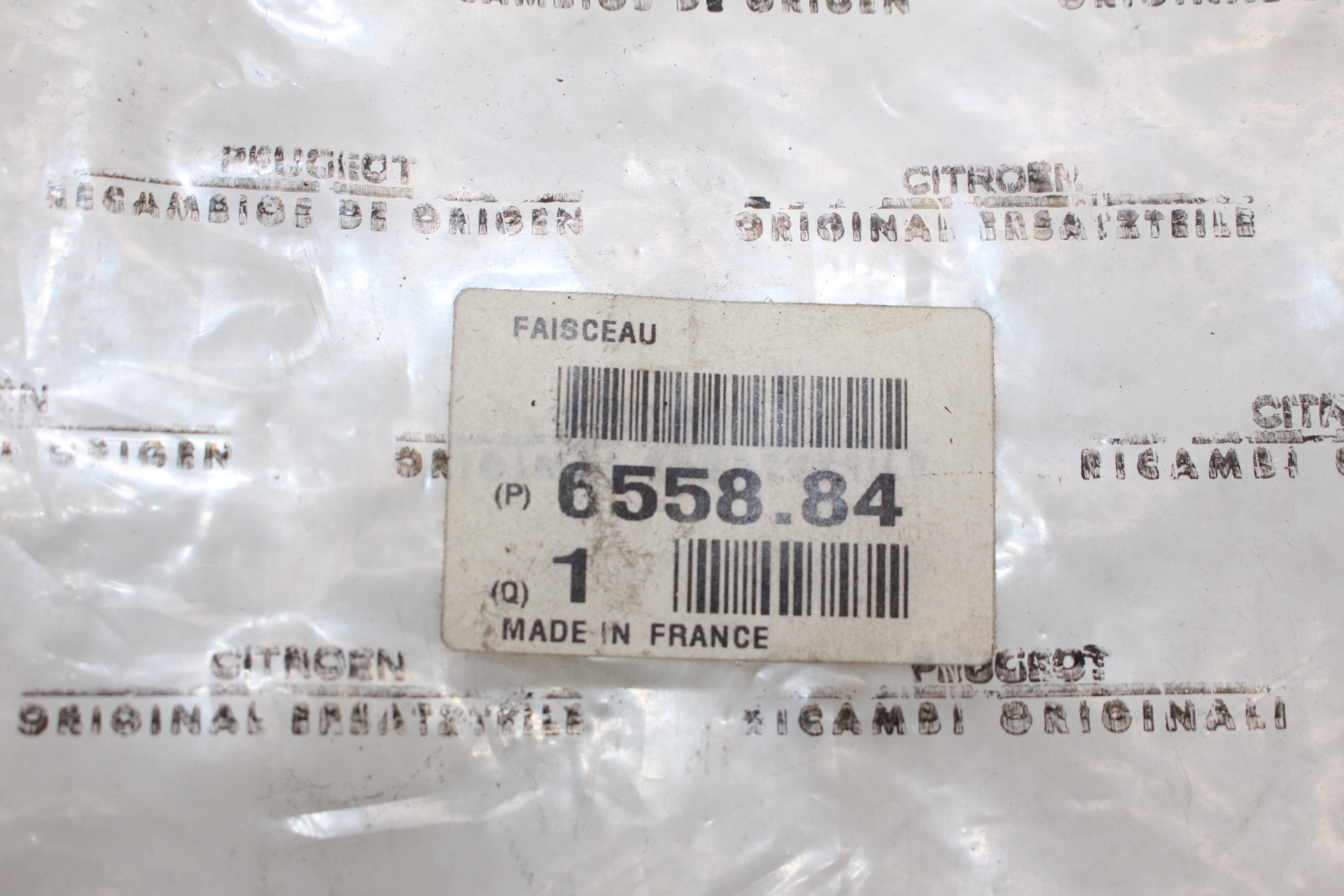 Peugeot / Citroen ADAPTERKABEL 655884 NEU NOS NEW