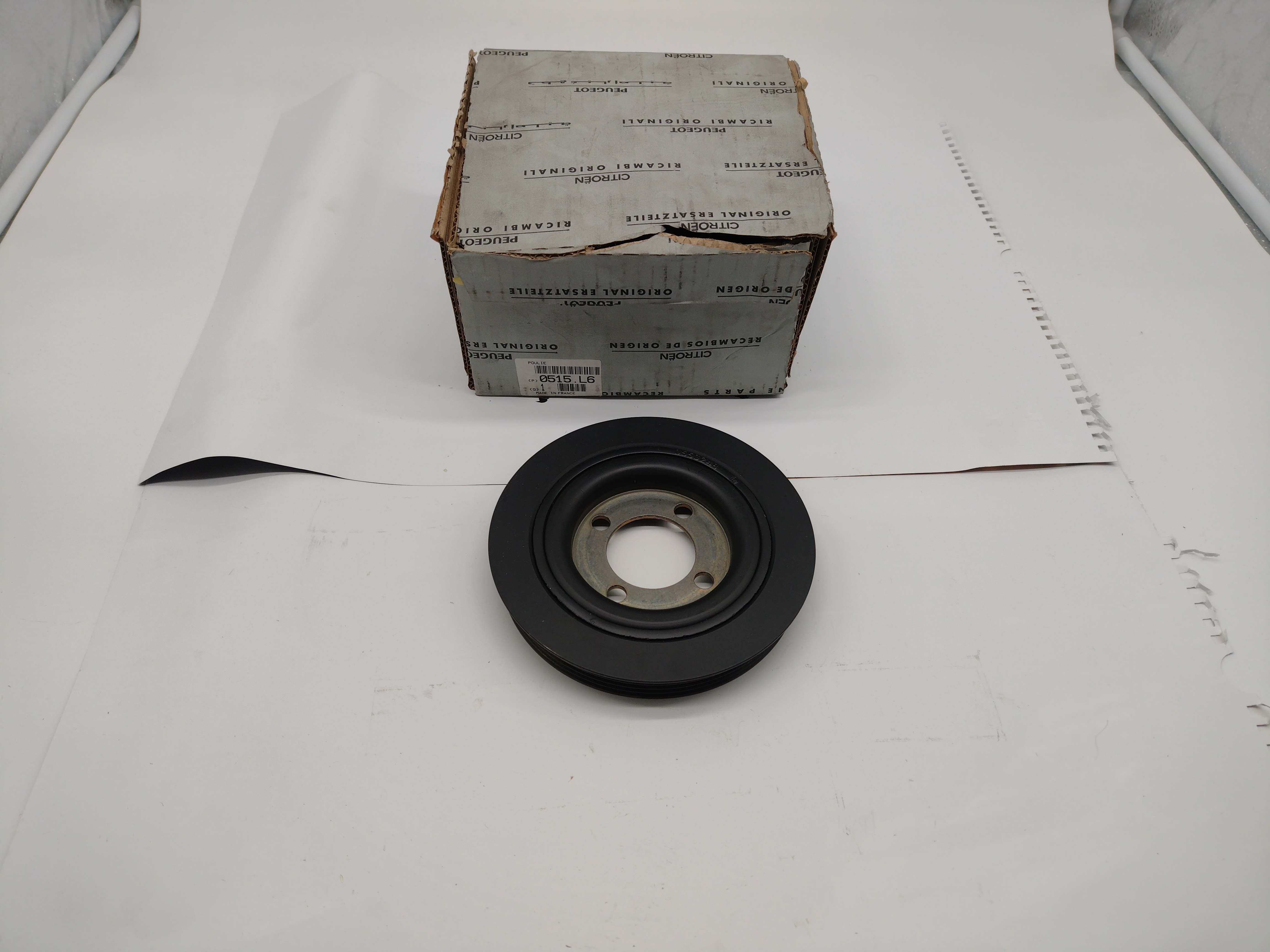 Peugeot / Citroen RIEMENSCHEIBE 0515L6 NEU NOS Peugeot / Citroen RIEMENSCHEIBE 0515L6 NEU NOS