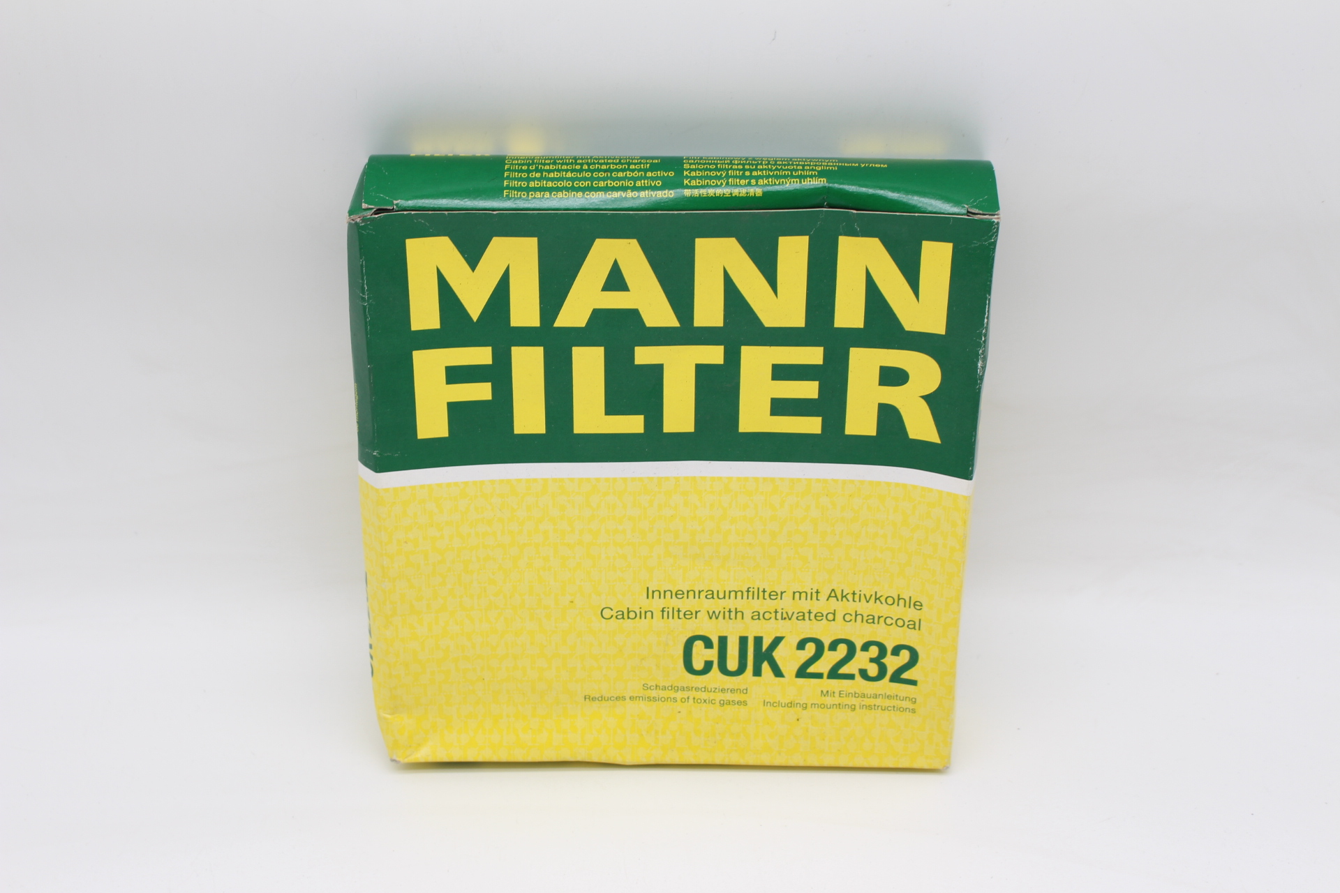 MANN-FILTER CUK2232/1 – Filter, Innenraumluft für Alfa Romeo 159 BRERA SPIDER Ferrari California