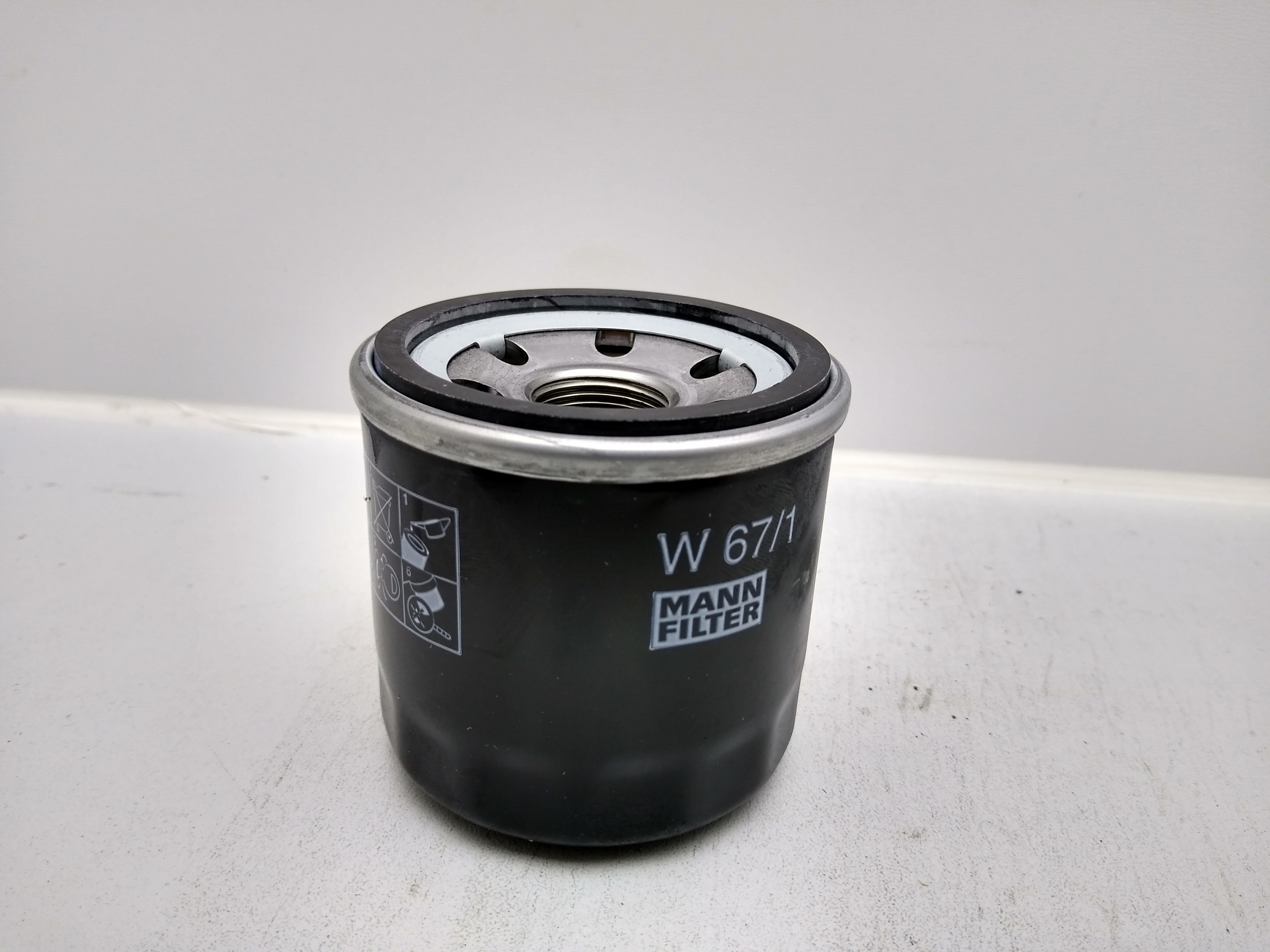 Mann Filter Ölfilter W67/1 für Subaru EJ Motoren