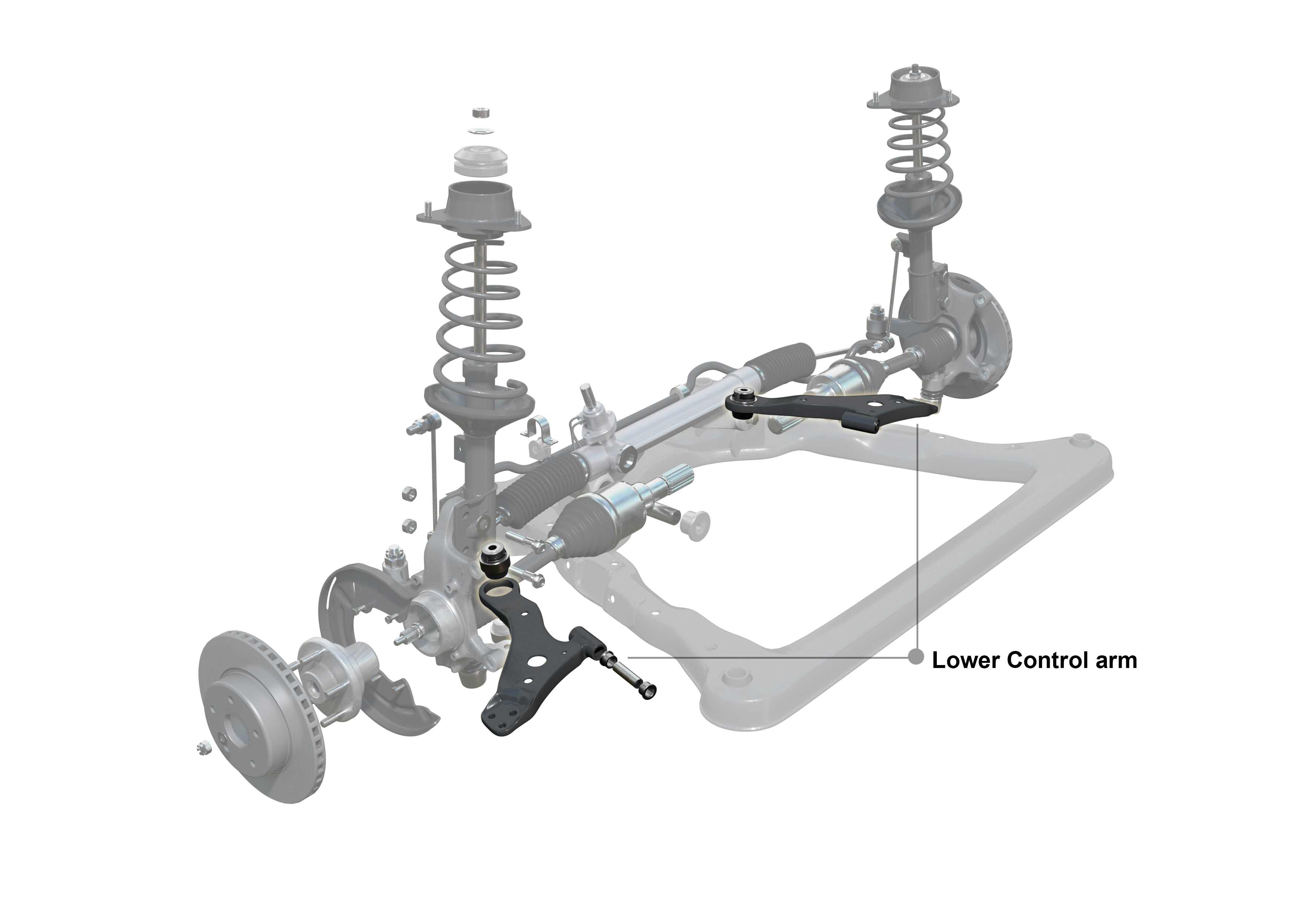 Whiteline Querlenker unten für Subaru Exiga YA Forester SH