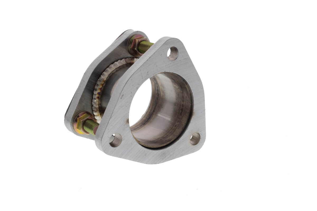 SRS Auspuff-Adapter 2,5" 60mm 3-Loch (Universal)