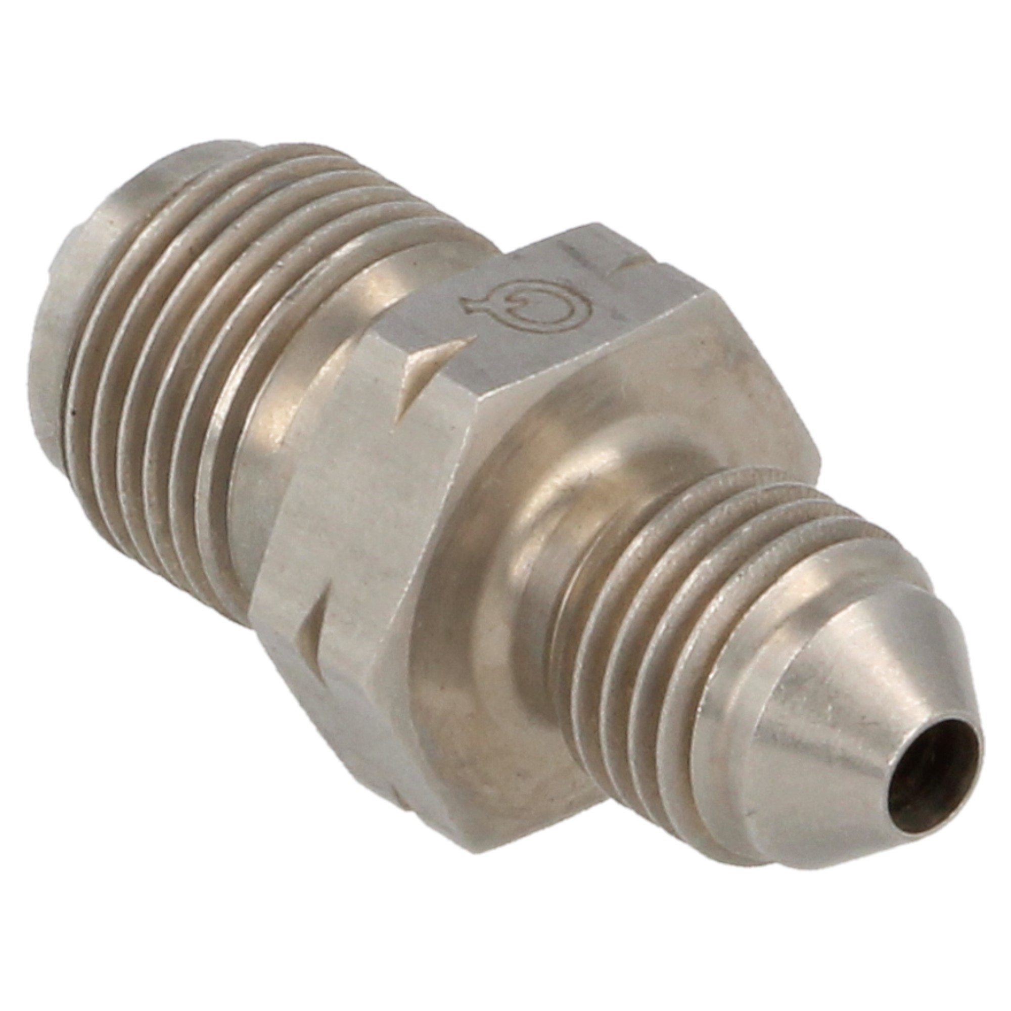 QSP Edelstahl Adapter männlich / männlich AN3 Dash 3 - M10 x 1.25 convex