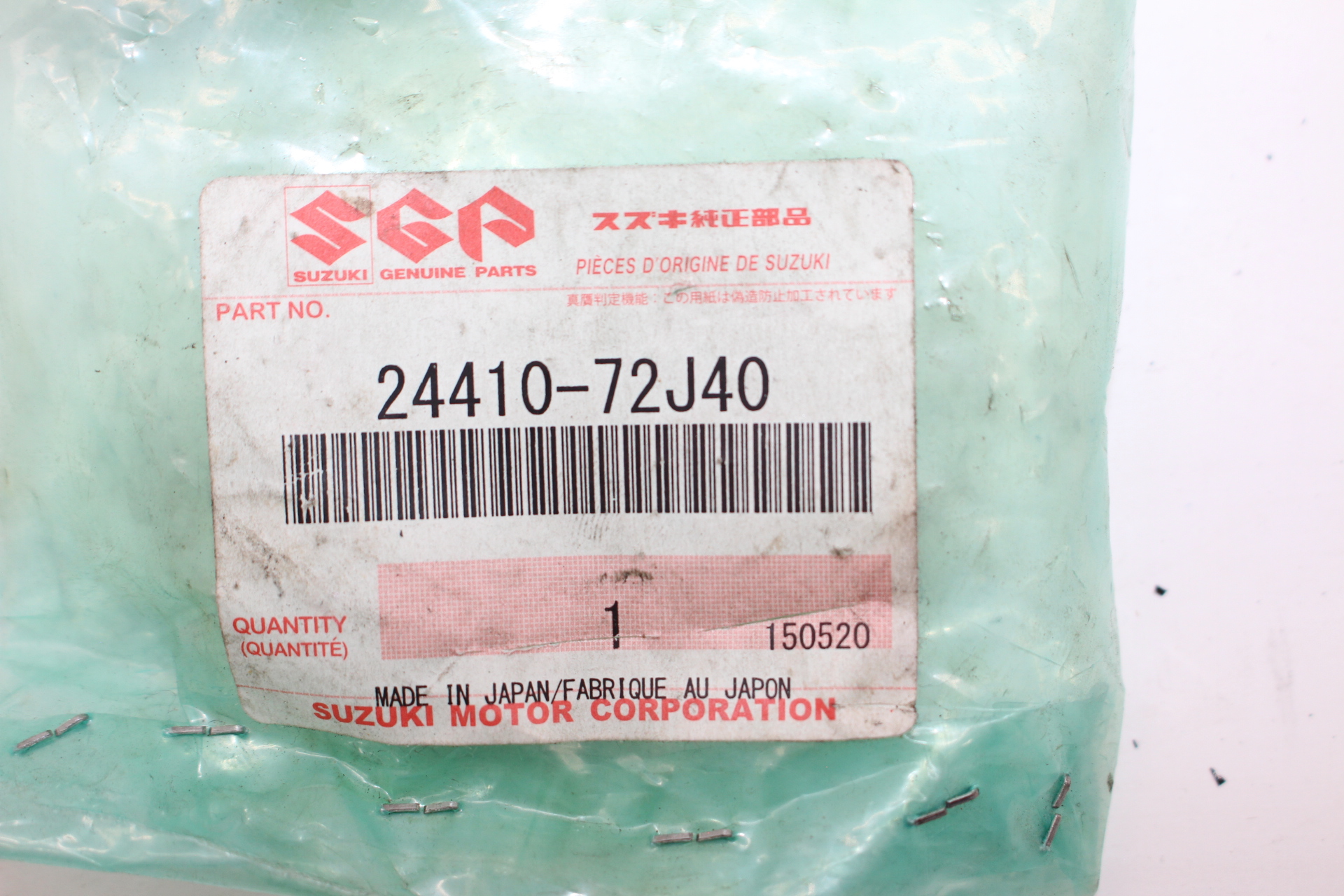 SUZUKI Synchronkörper HUB ASSY, HIGH SPEED SYNC 24410-72J40 NEU NOS