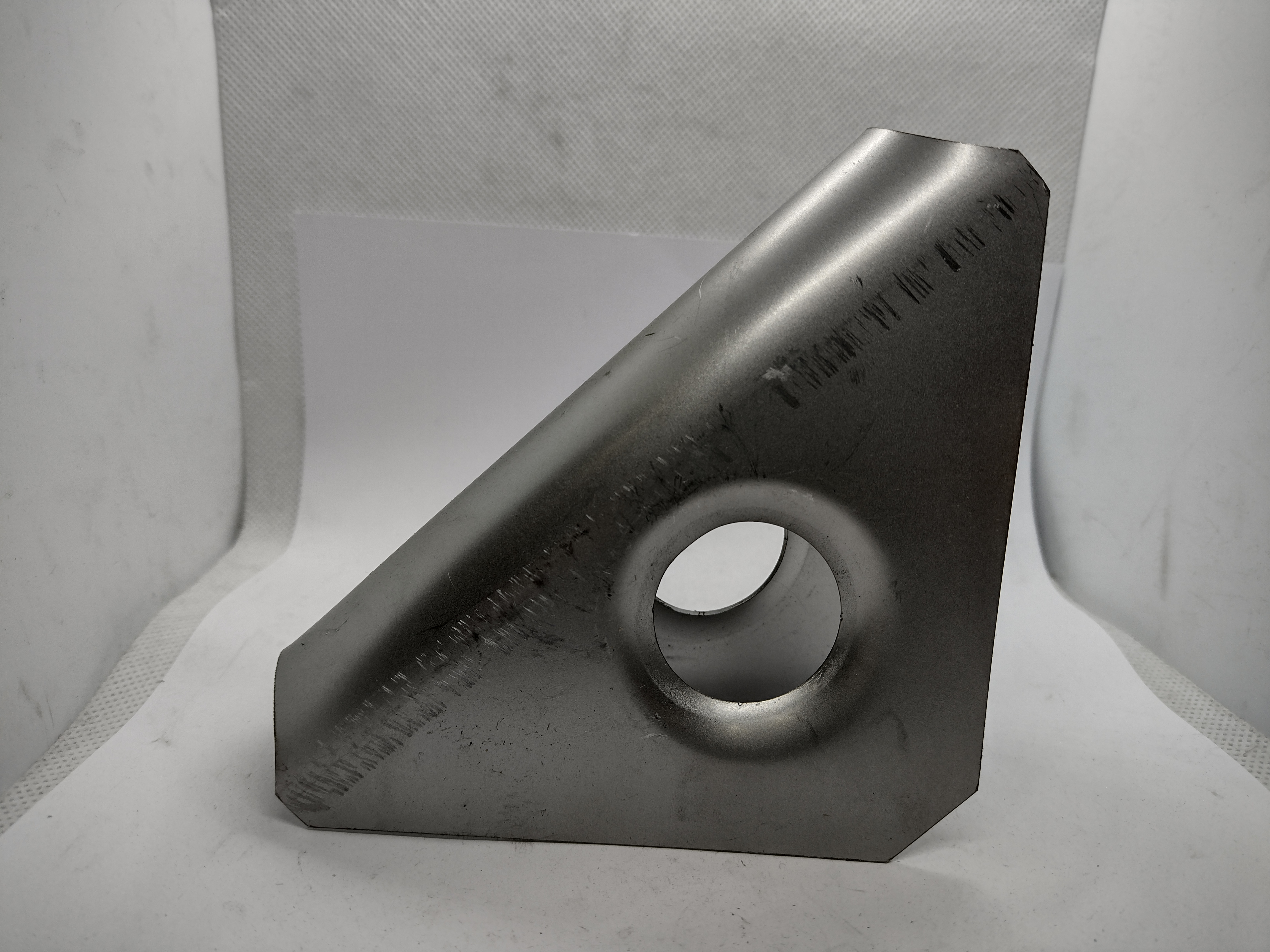 Knotenblech Überrollkäfig Stützen mit Loch 90 Grad Knotenblech Überrollkäfig Stützen mit Loch 90 Grad