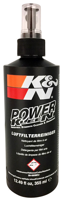 K&N Filter Cleaner 355ml Pump Spray Luftfilterreiniger Sportluftfilter Pflege 99-0608EU