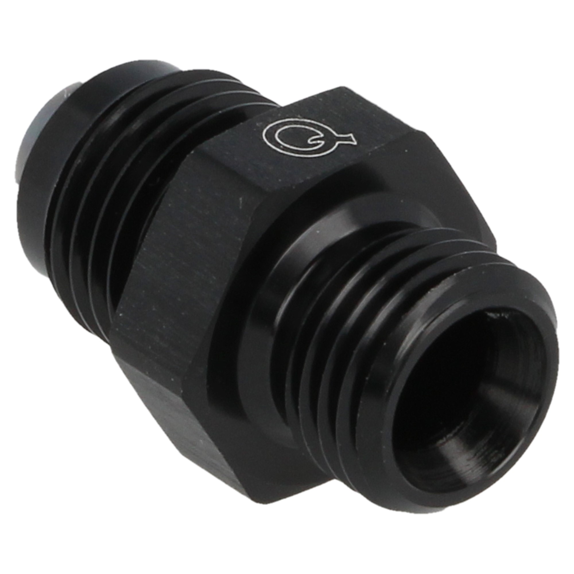 QSP Adapter Dash 4 / AN4 Male auf 1/8 BSP Male schwarz