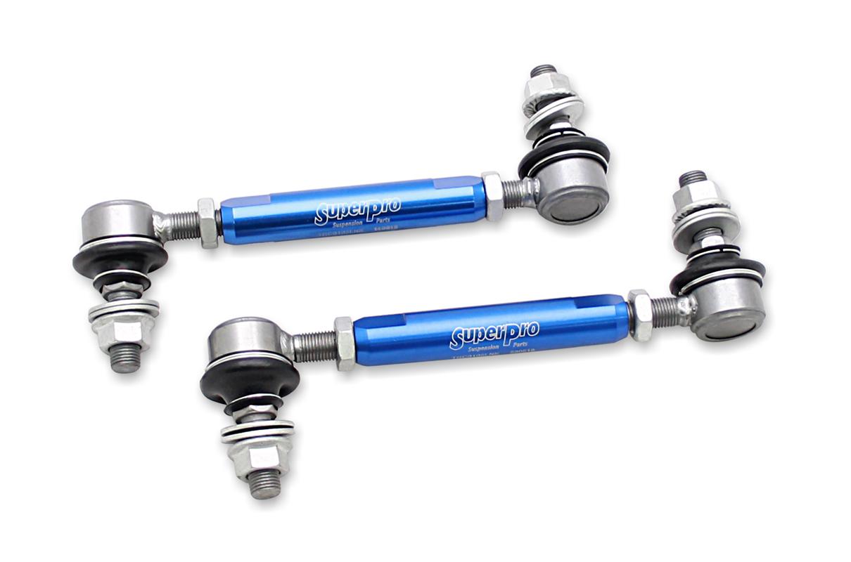 SuperPro Stabilisator-Koppelstange Set verstellbar für Nissan Elgrand E50 / Pathfinder R50