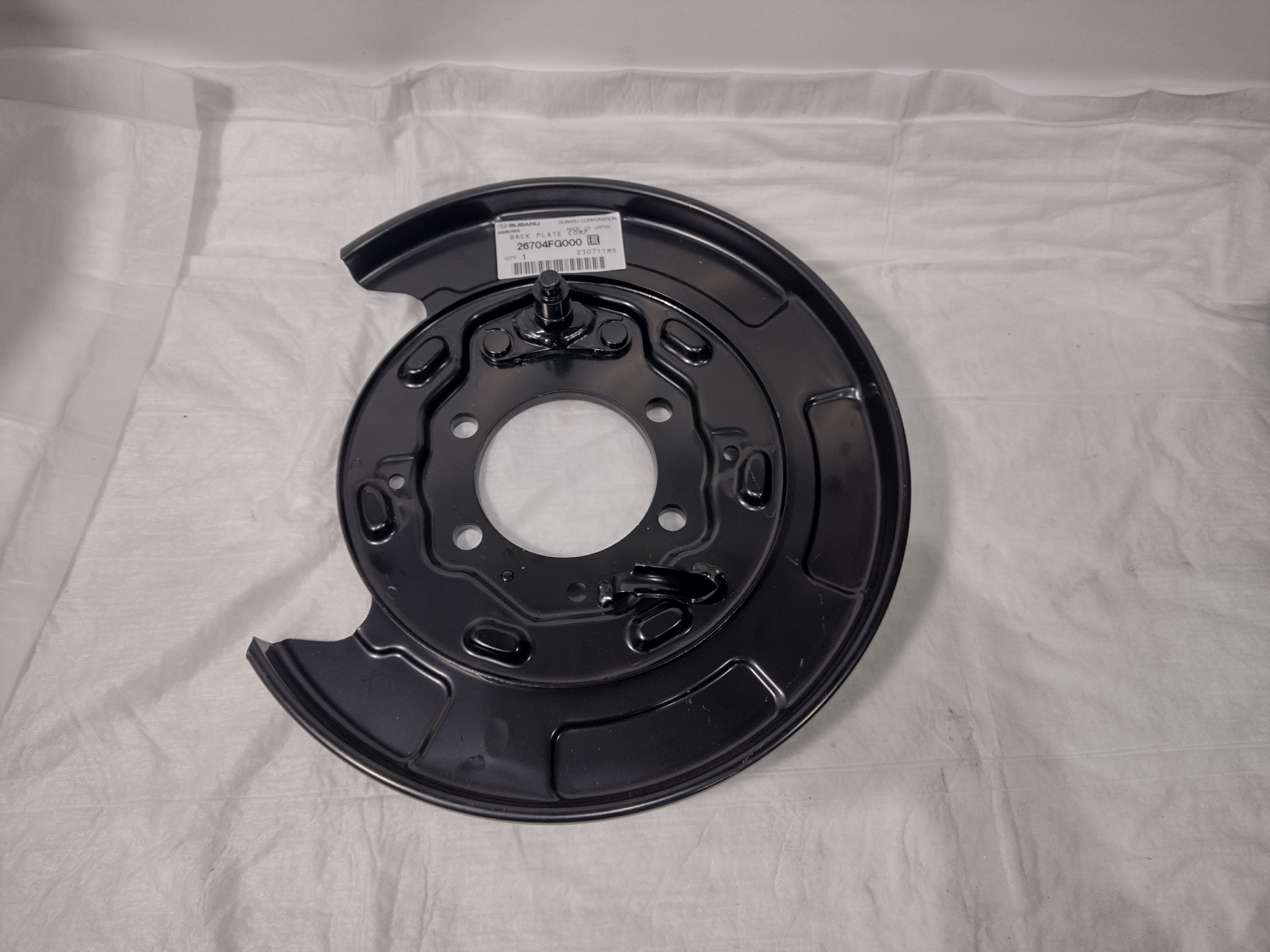 Ankerblech hinten rechts für Subaru Impreza 2008+, Forester 2008+ 26704FG000 Ankerblech hinten rechts für Subaru Impreza 2008+, Forester 2008+ 26704FG000