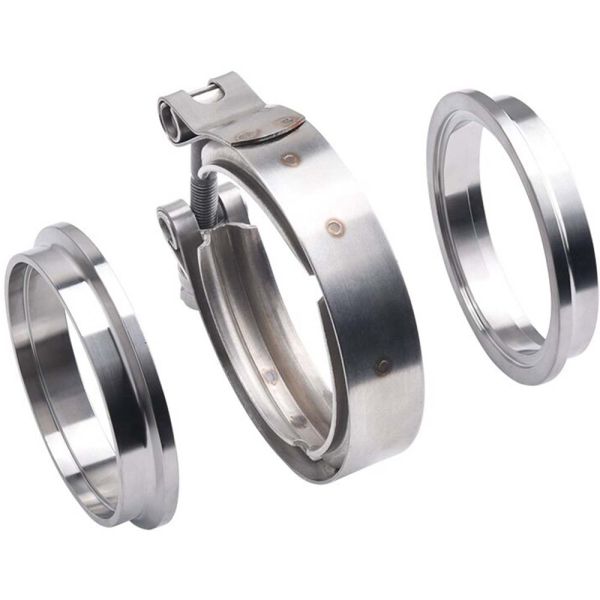 SRS V-Band-Flanschset T304 Edelstahl - Ø63,50mm/2,50" (Universal)