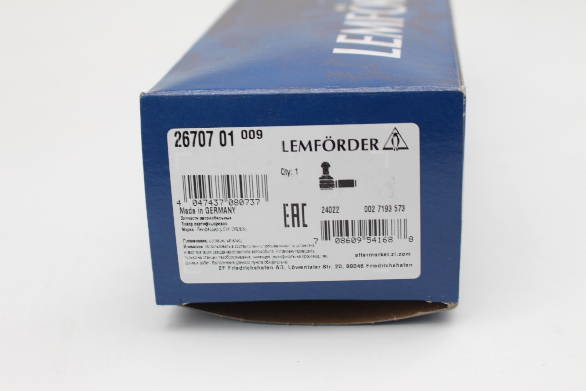 LEMFÖRDER 2670701 – Spurstangenkopf vorne links für MINI R50 R53 01-06
