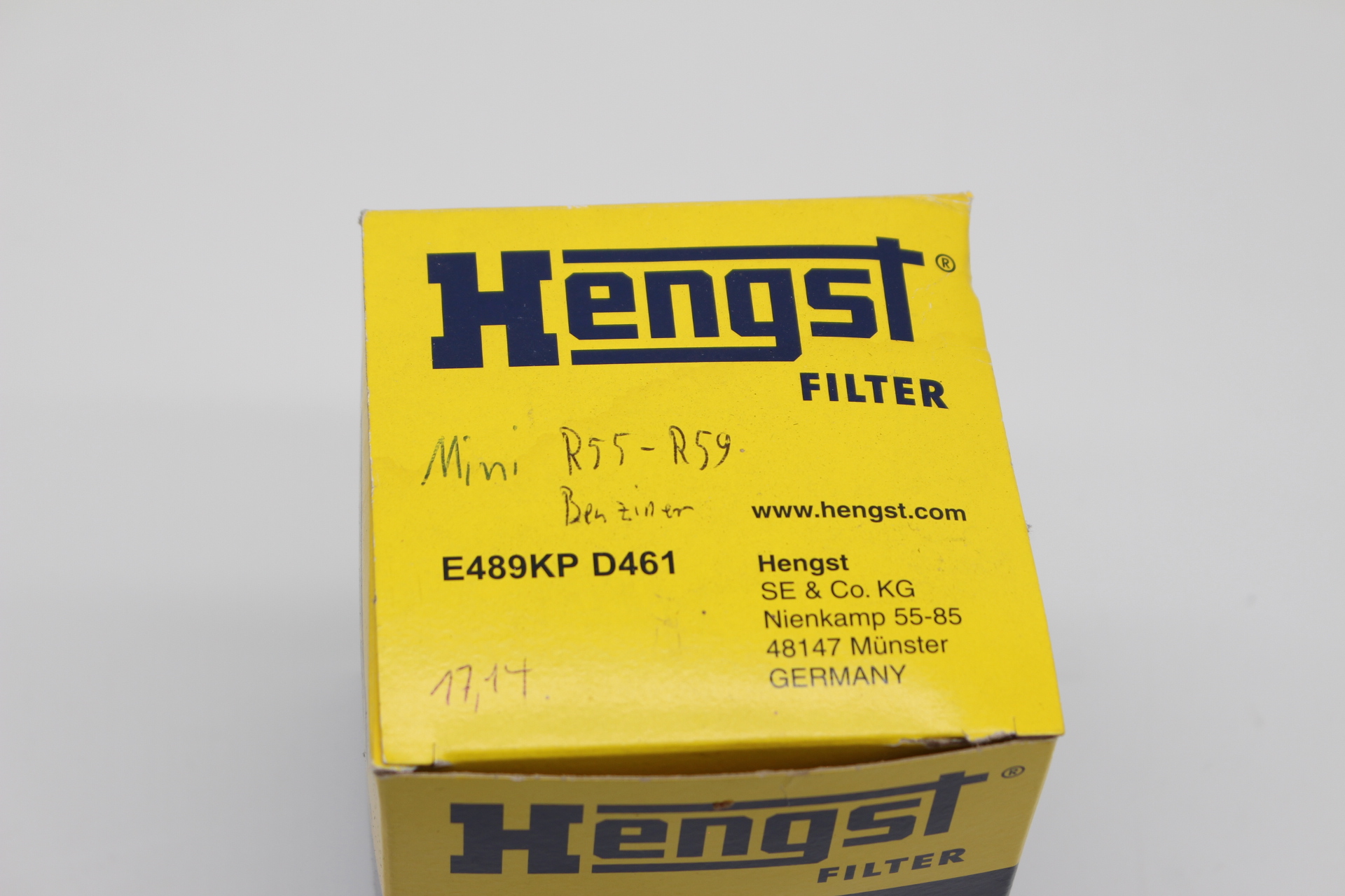 Kraftstofffilter HENGST FILTER E489KP D461 für MINI R55-R59