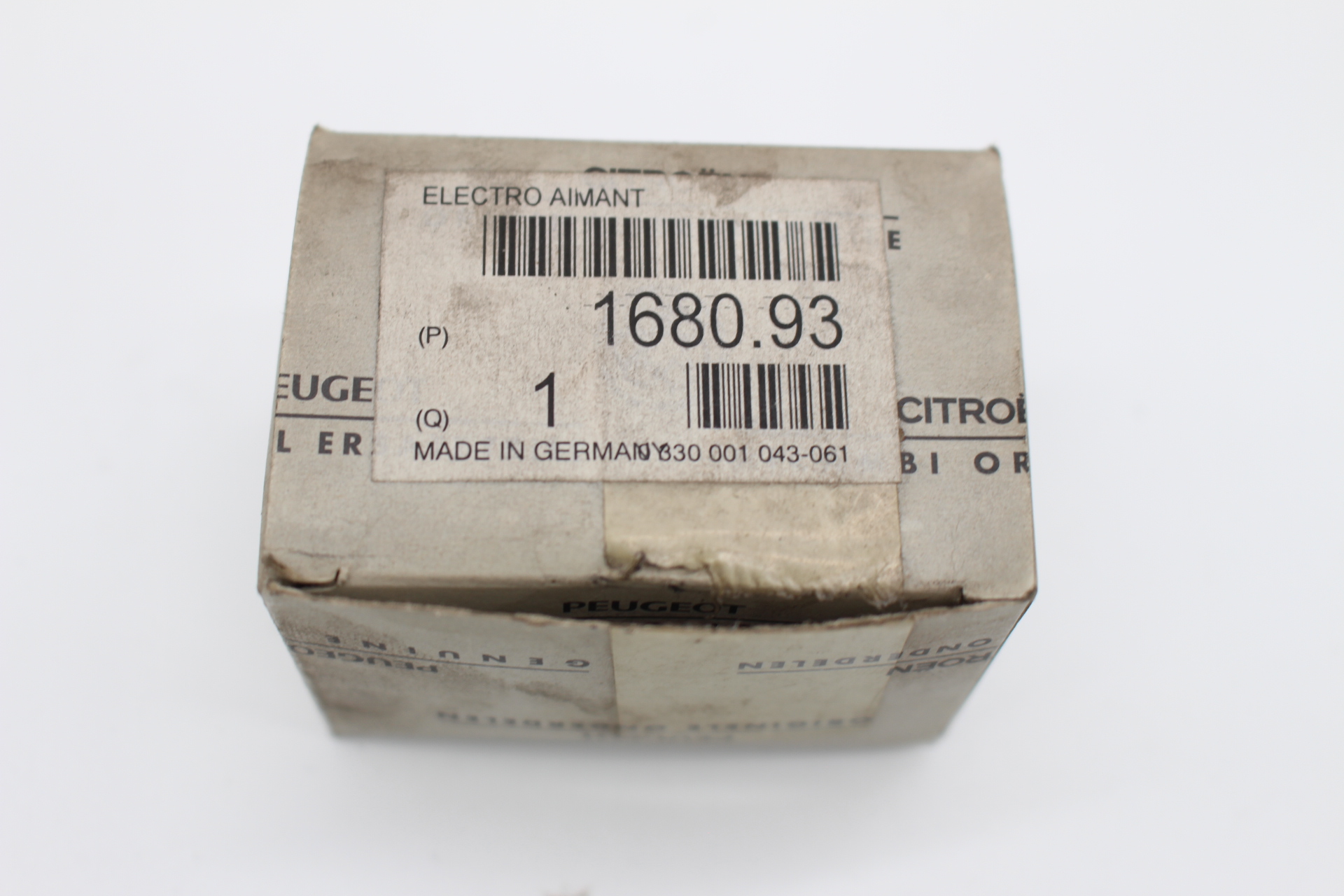 Peugeot / Citroen Abstellvorrichtung, Einspritzanlage 168093 NEU NOS NEW OEM