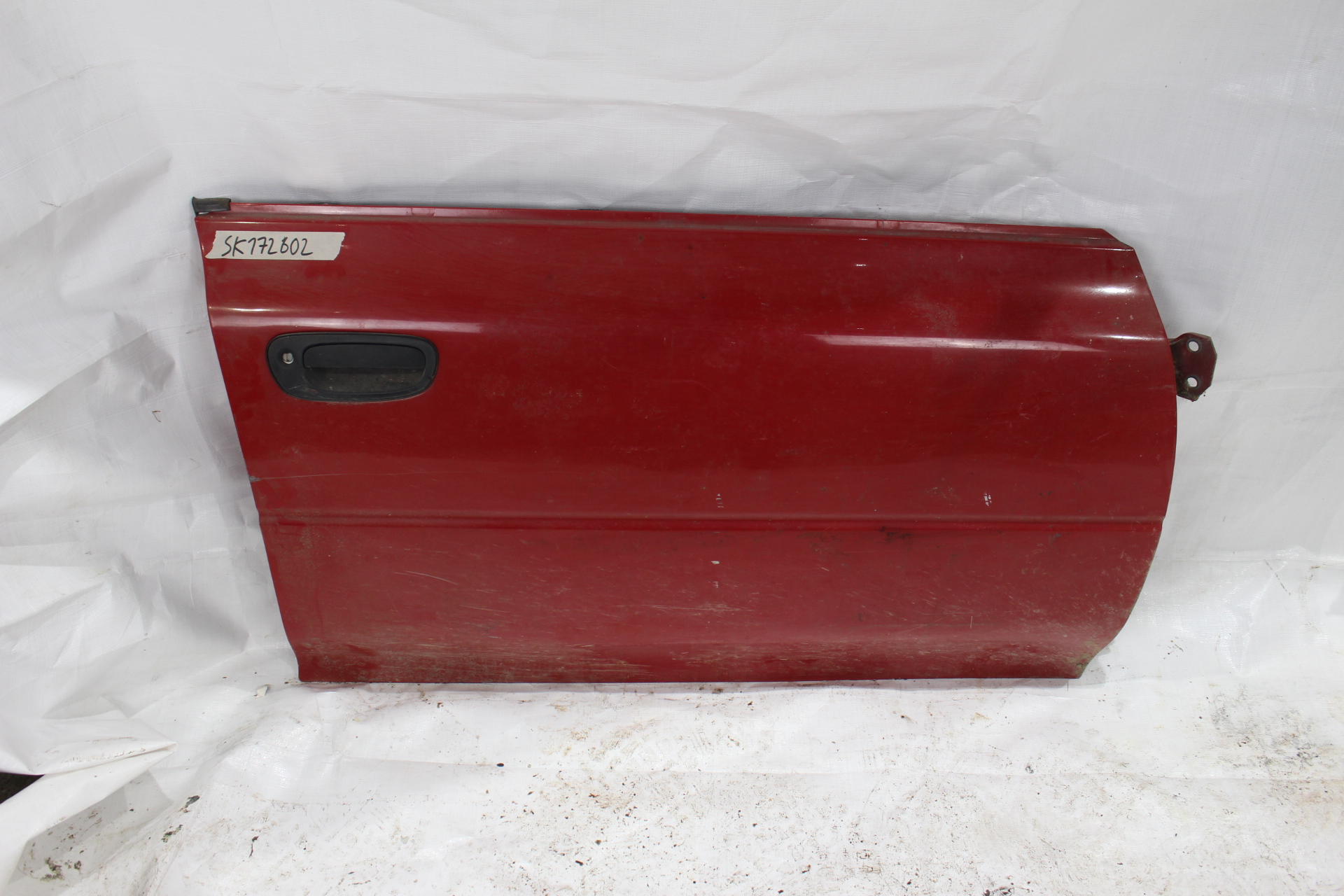 Tür vorne rechts rot für Subaru Impreza GC GF 92-00