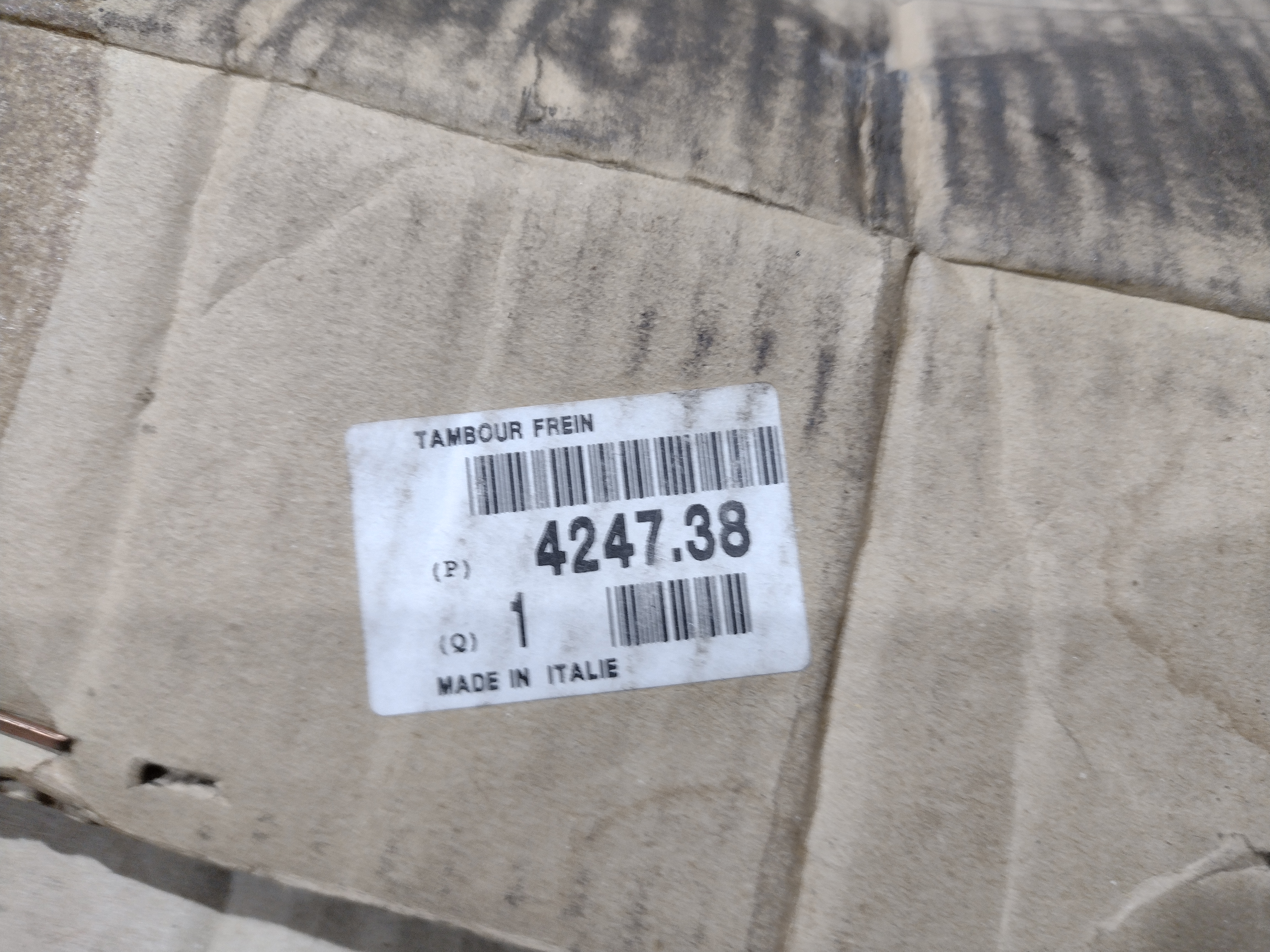 Peugeot / Citroen Bremstrommel 424738 NEU NOS NEW