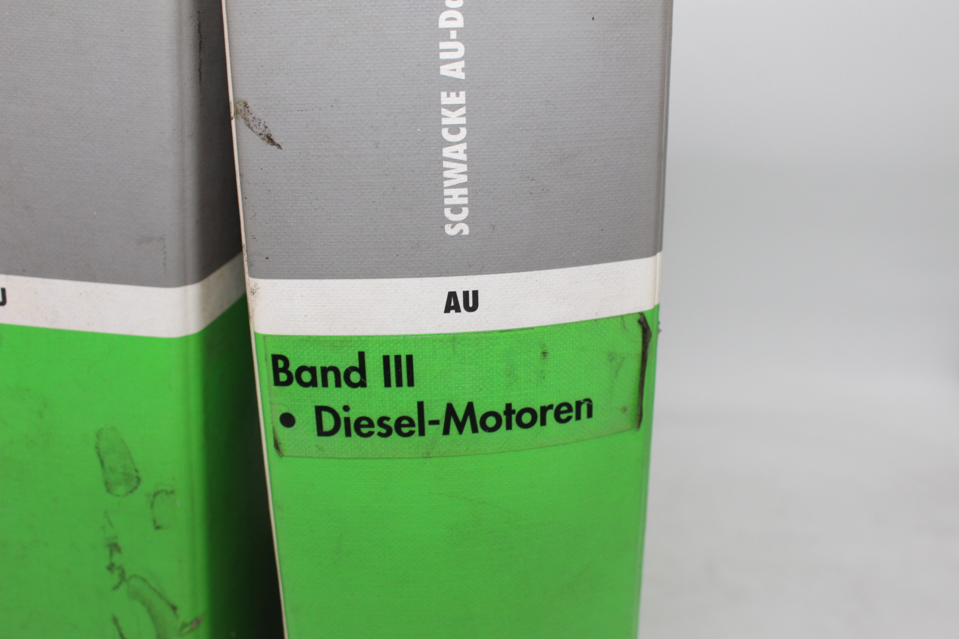 SCHWACKE AU-Daten Band 1-3 für  Ottomotoren  ohne KAT, ungeregelten Kat, geregelten Kat und Diesel Motoren 