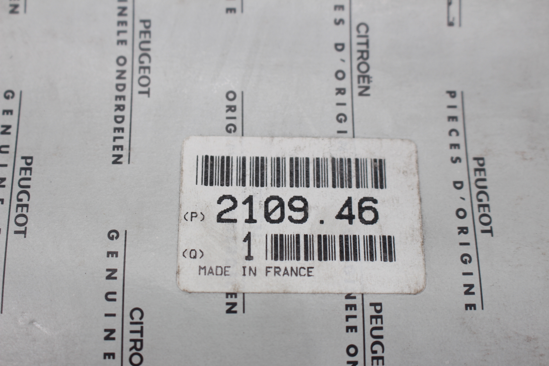 Dichtung Abdeckung Kurbelgehäuse 210946 für Peugeot 104  NEU NOS NEW