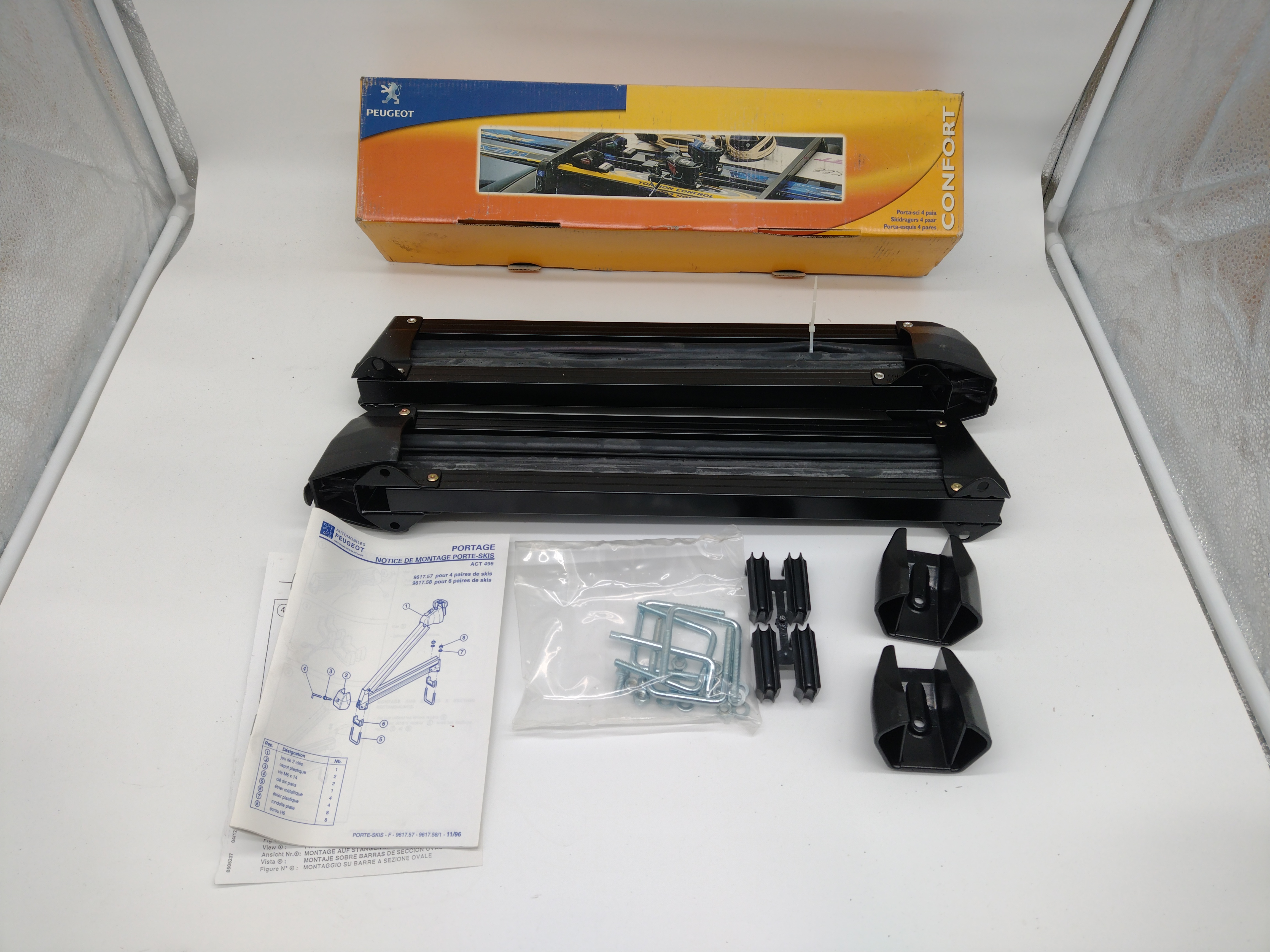 Peugeot Skiträger Skihalter, Dachträger 961757 NEU NOS NEW OEM Peugeot Skiträger Skihalter, Dachträger 961757 NEU NOS NEW OEM