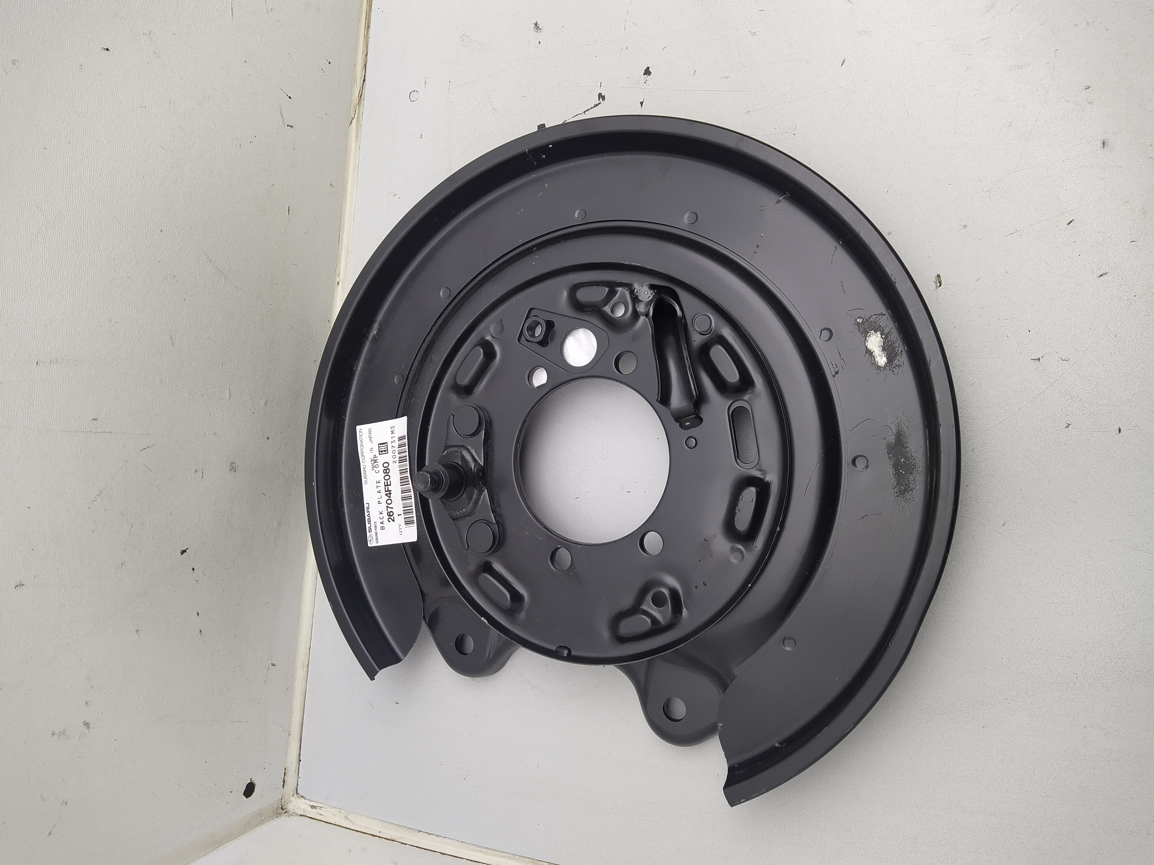Ankerblech hinten rechts für Subaru Impreza WRX GD GG 5x100 Ankerblech hinten rechts für Subaru Impreza WRX GD GG 5x100