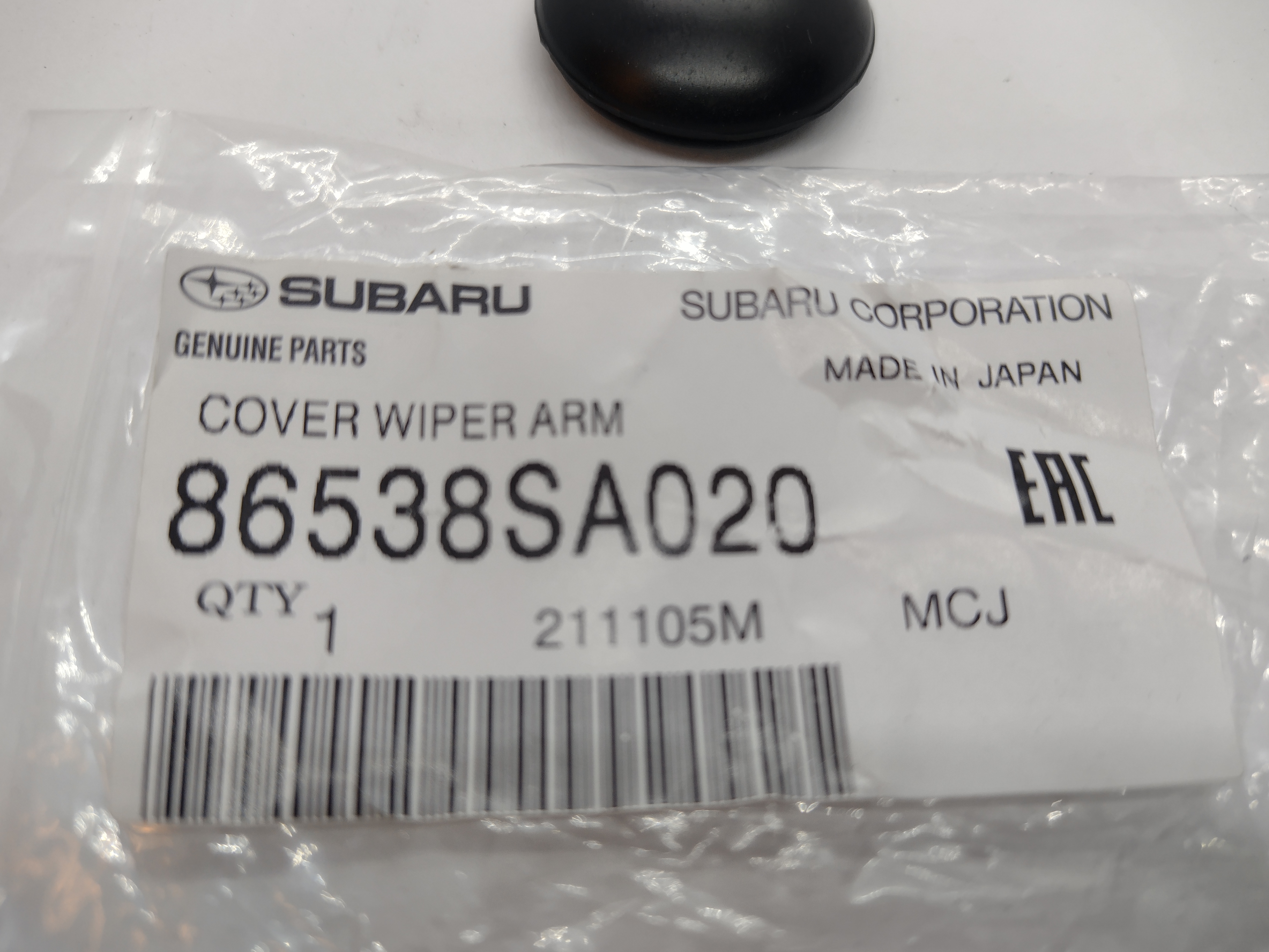 Schrauben Abdeckung Wischerarm vorne für Subaru Impreza Legacy Forester 86538SA020