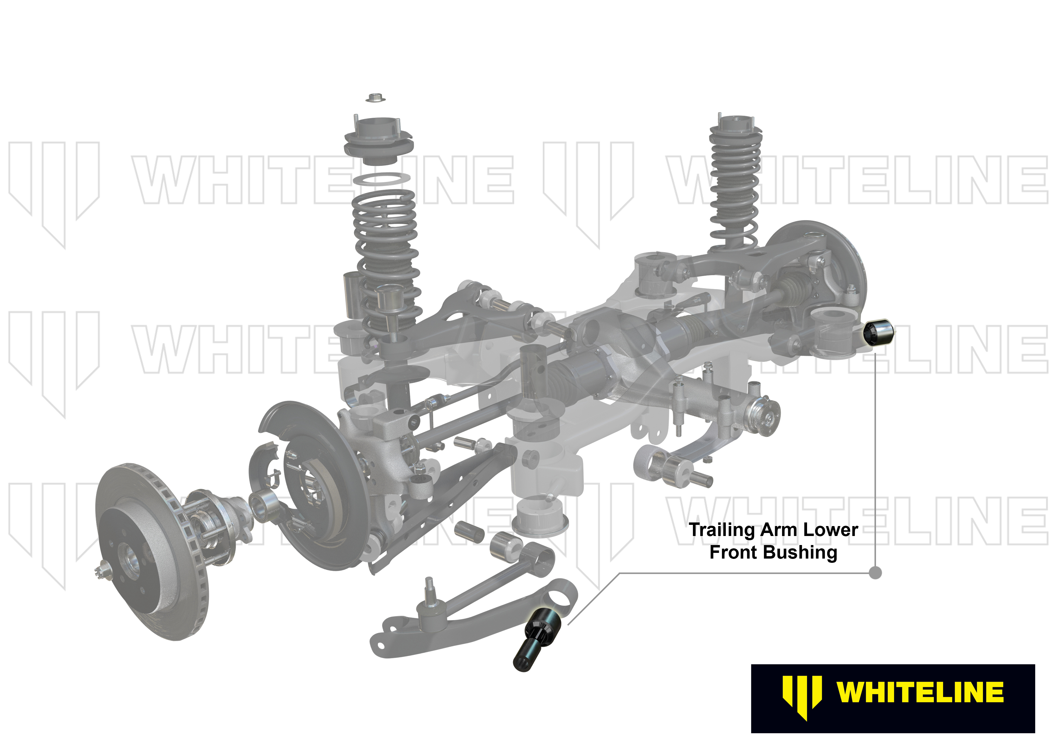 Whiteline Längslenker unten - vorne Buchsen-Set für Toyota RAV 4 XA10