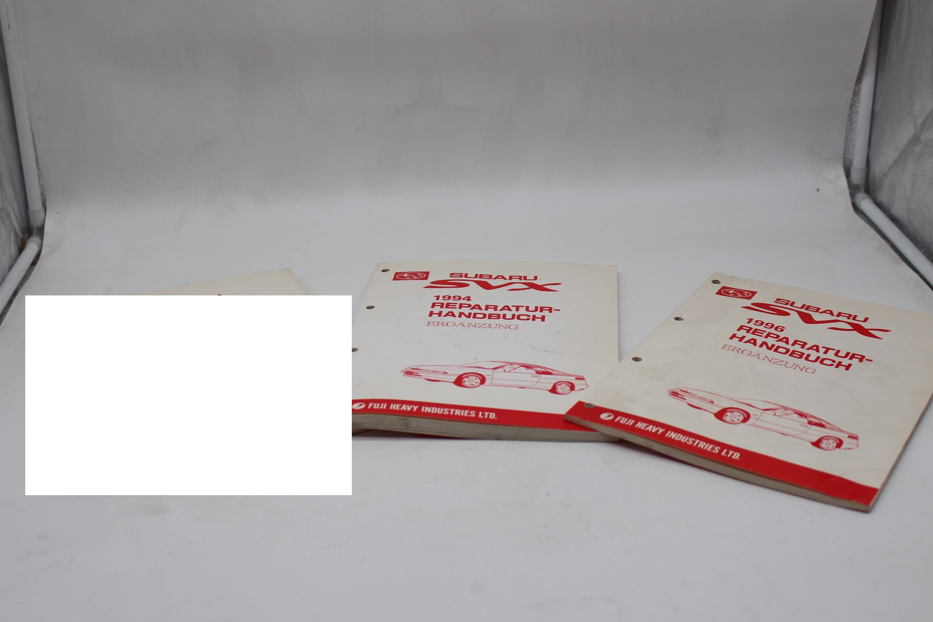Original Reparaturhandbücher Ergänzung 1994 1996 für SUBARU SVX