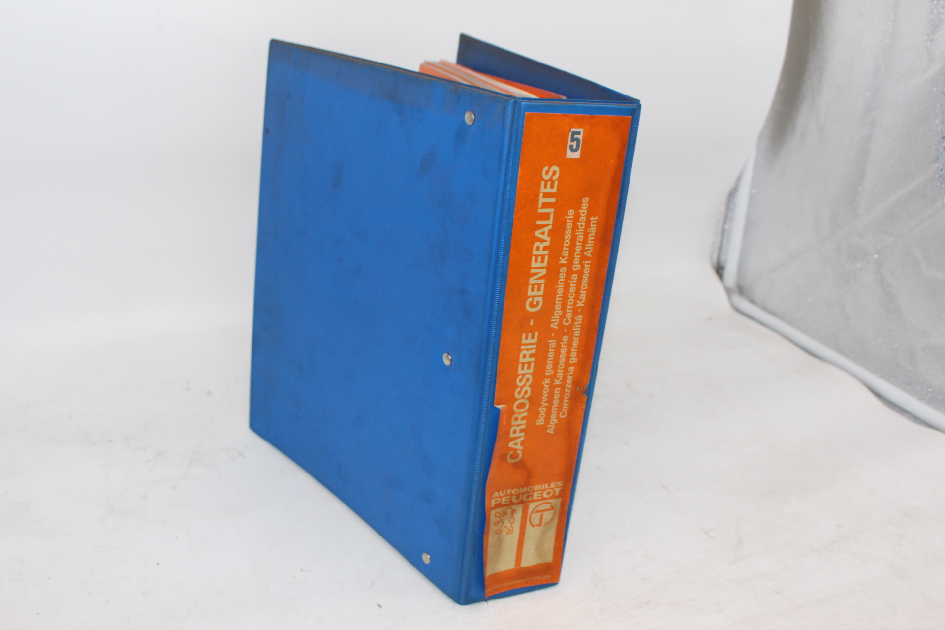 Original Peugeot Ordner „Allgemeines Karosserie“ alle Typen bis 97 Sammlung RAR selten