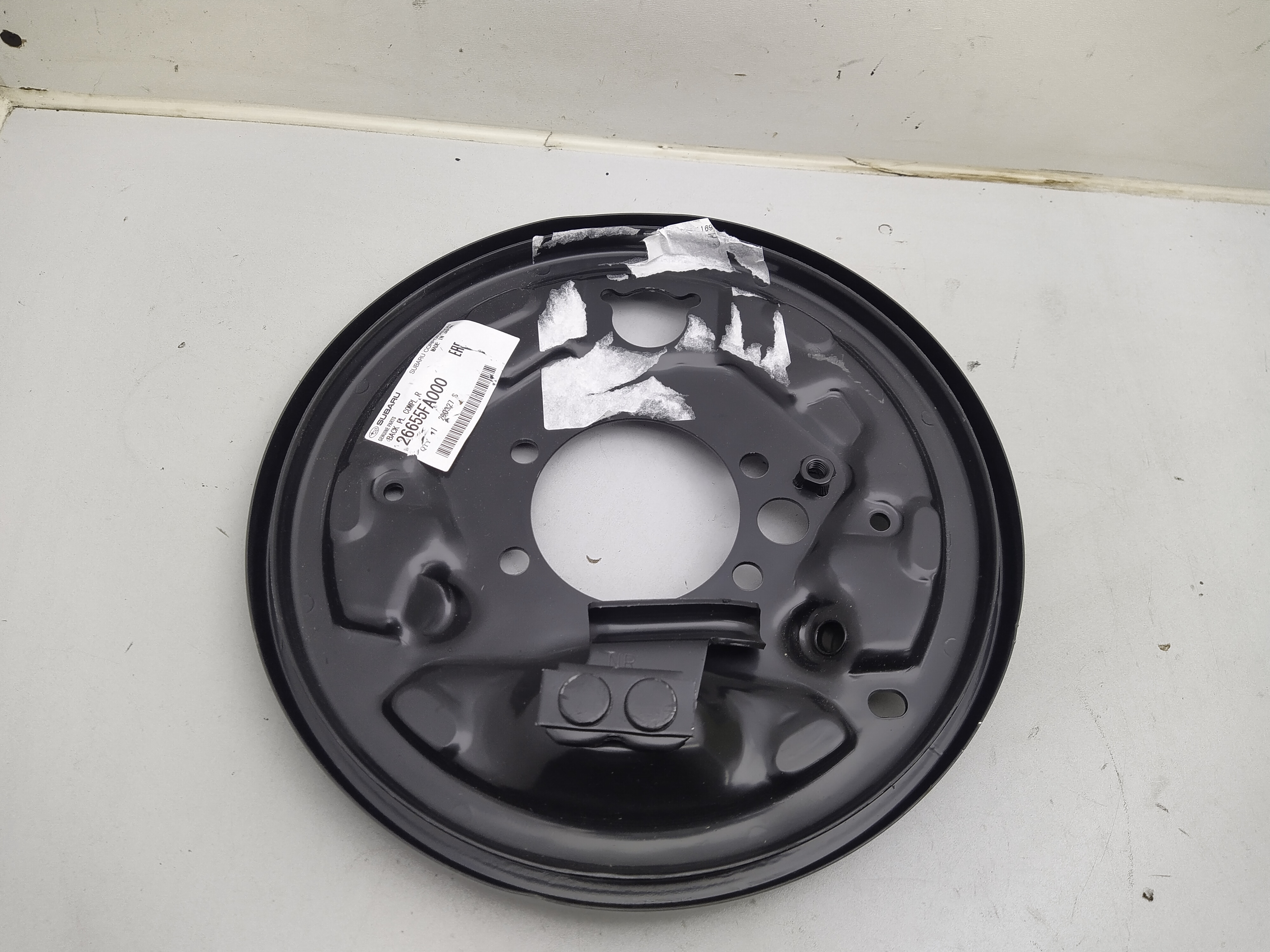 Ankerblech hinten rechts Subaru Forester SF SG 97-07 Impreza Trommelbremse Ankerblech hinten rechts Subaru Forester SF SG 97-07 Impreza Trommelbremse