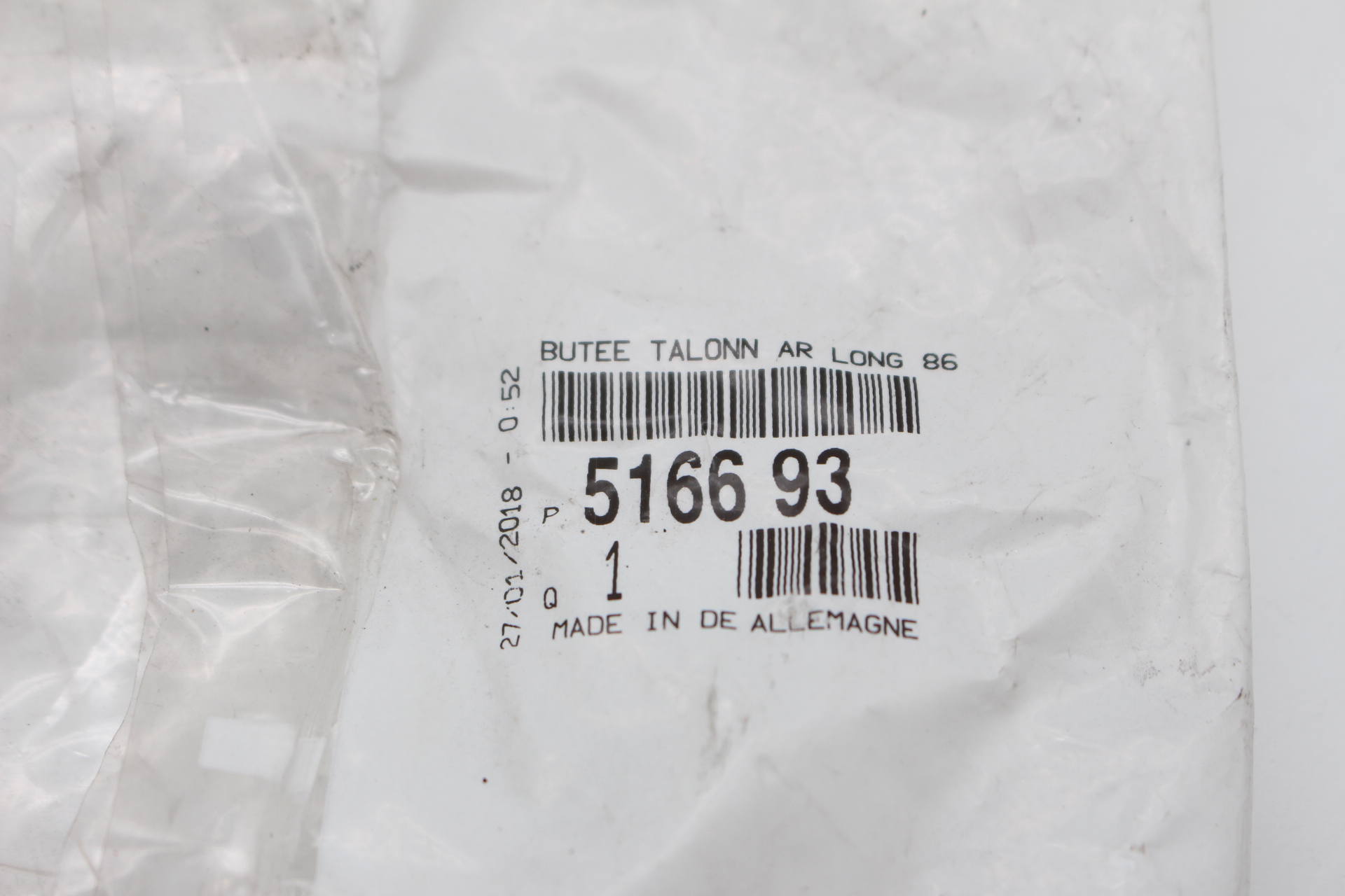 Peugeot 207 CC Federwegbegrenzer hinten 516693 NEU NOS NEW