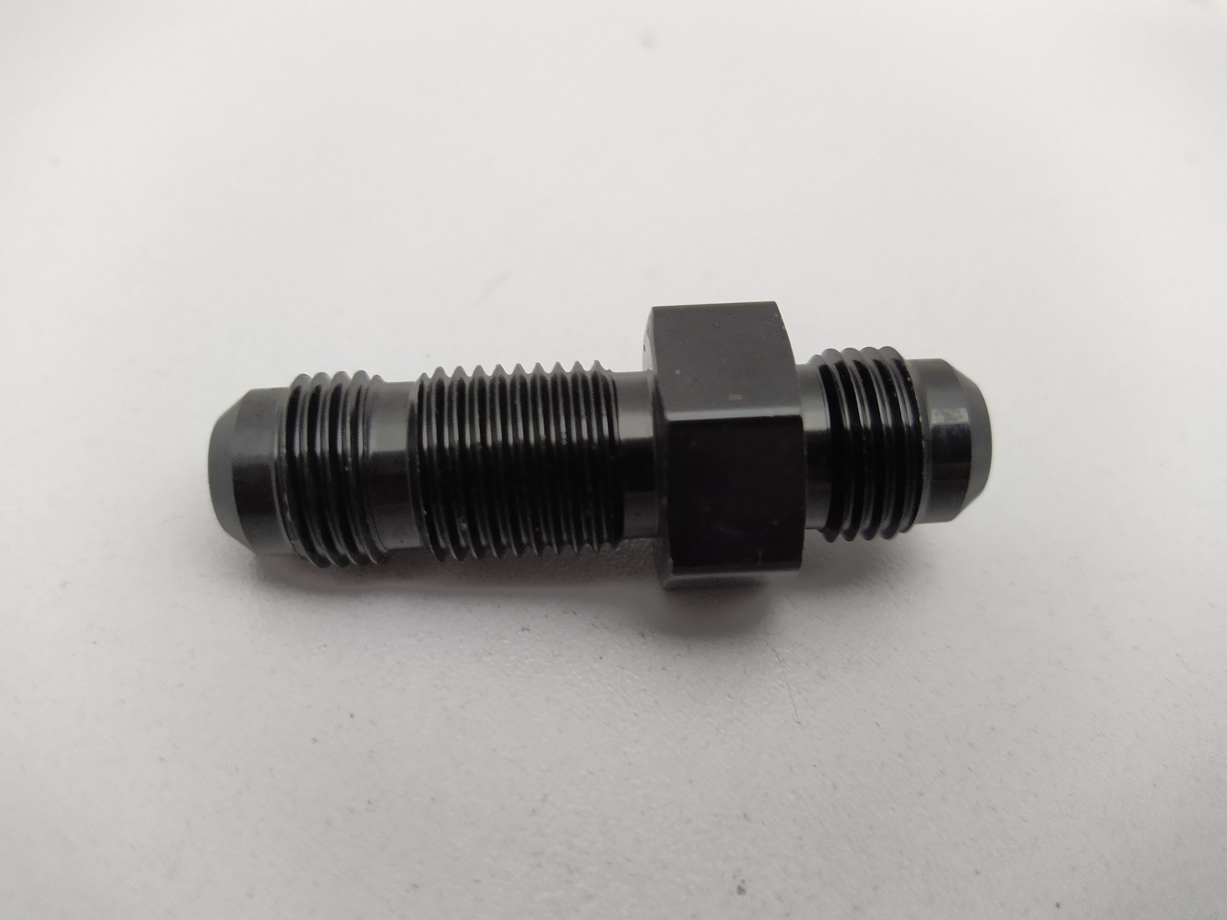 Schottwandverbinder gerade Dash 06  AN6 schwarz Schottwandverbinder gerade Dash 06  AN6 schwarz