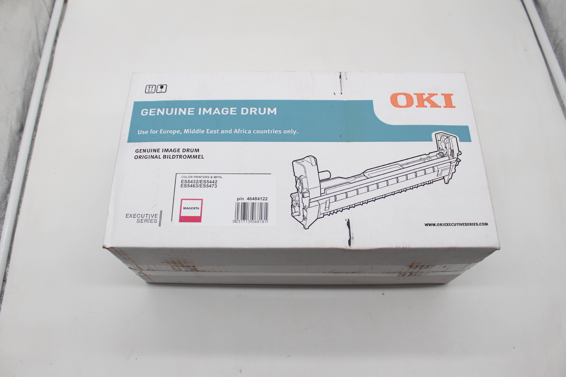 OKI 46484122 – Original Bildtrommel Magenta – 30.000 Seiten – für OKI ES5432DN / ES5442DN / ES5463DN MFP / ES5473MFP