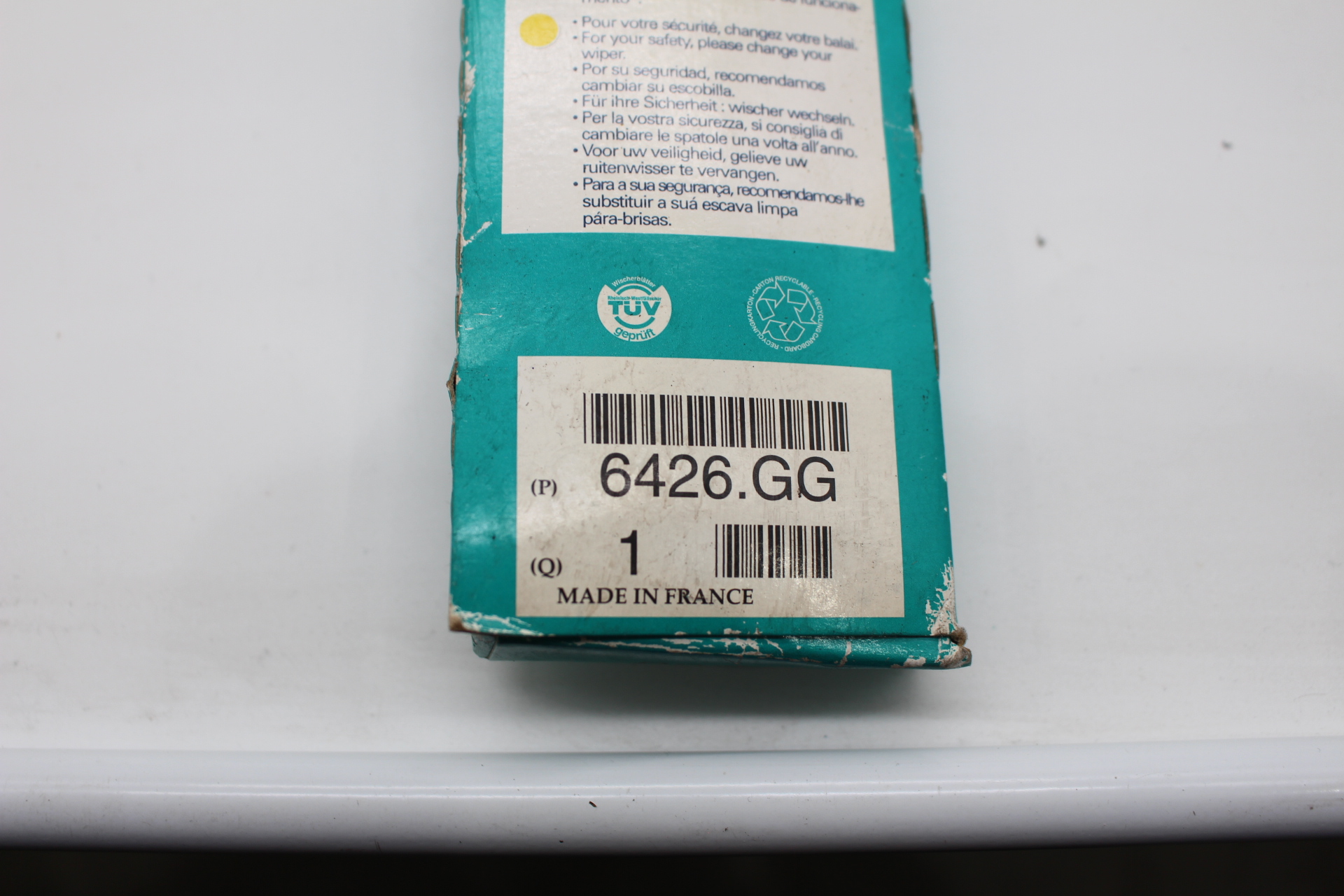 Peugeot 104 206 305 Wischerblatt hinten 400mm 6426GG NEU NOS NEW OEM