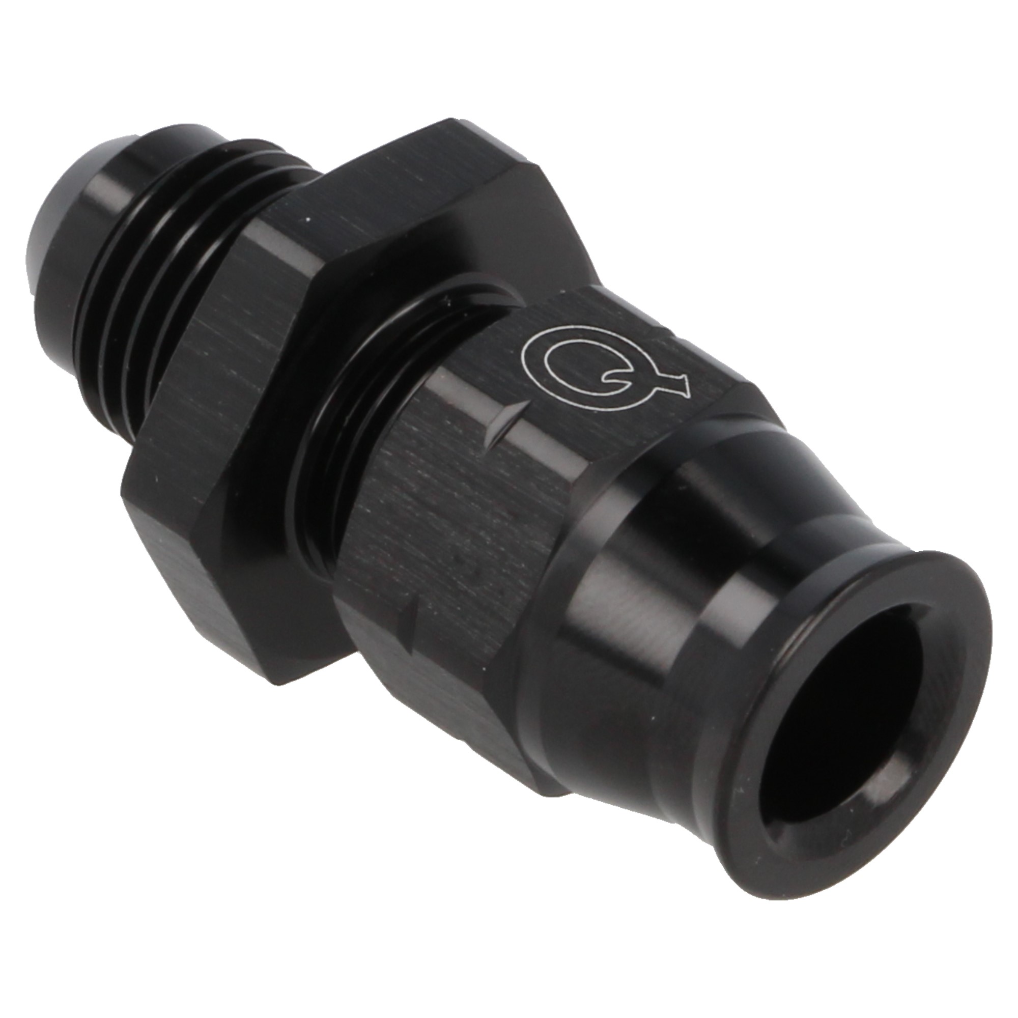 QSP Aluminum Rohr Adapter männlich gerade AN8 Dash 8 - 12.7 mm