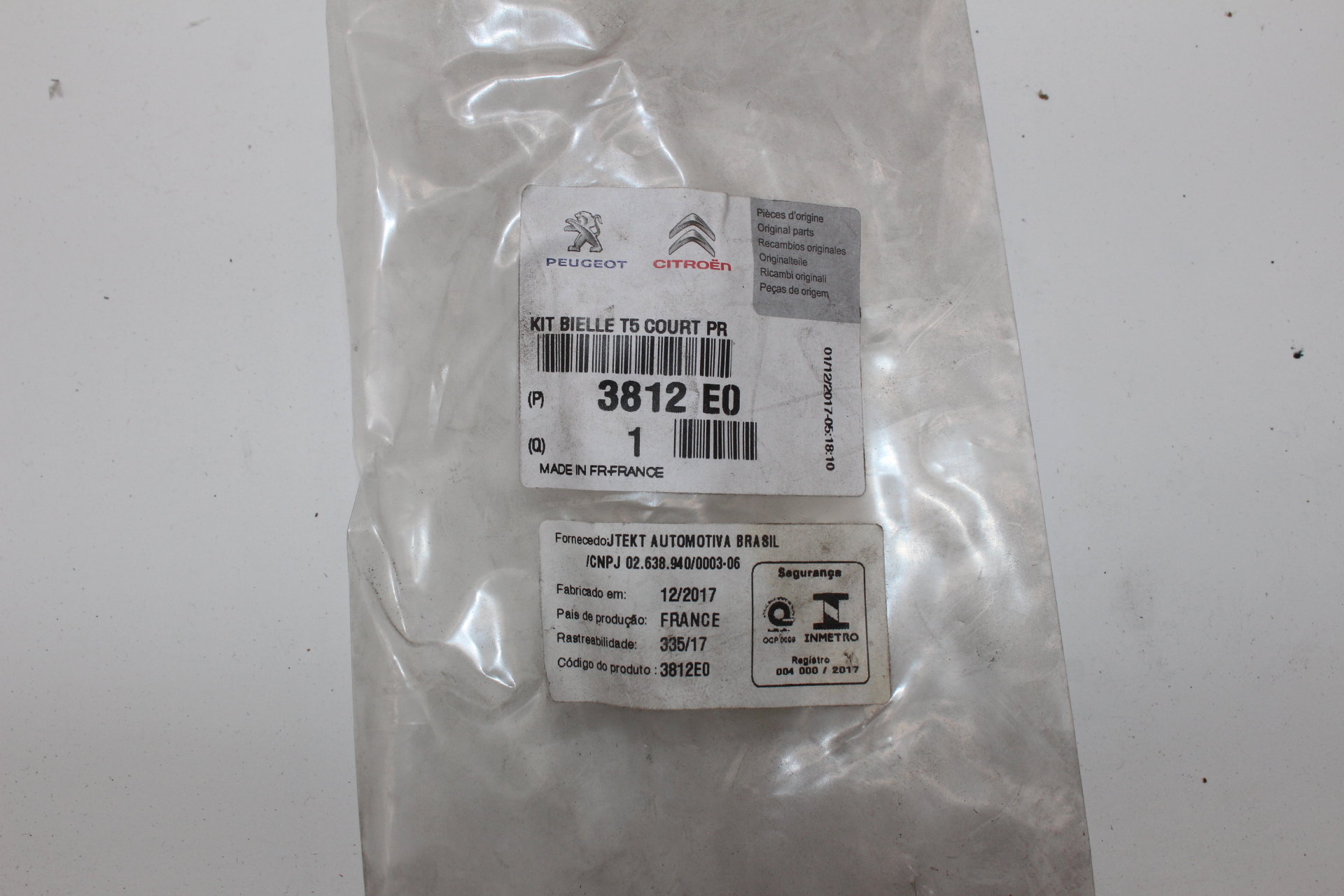 Peugeot 307 / Citroen C4 Spurstange links und rechts 3812E0 NOS NEW OEM