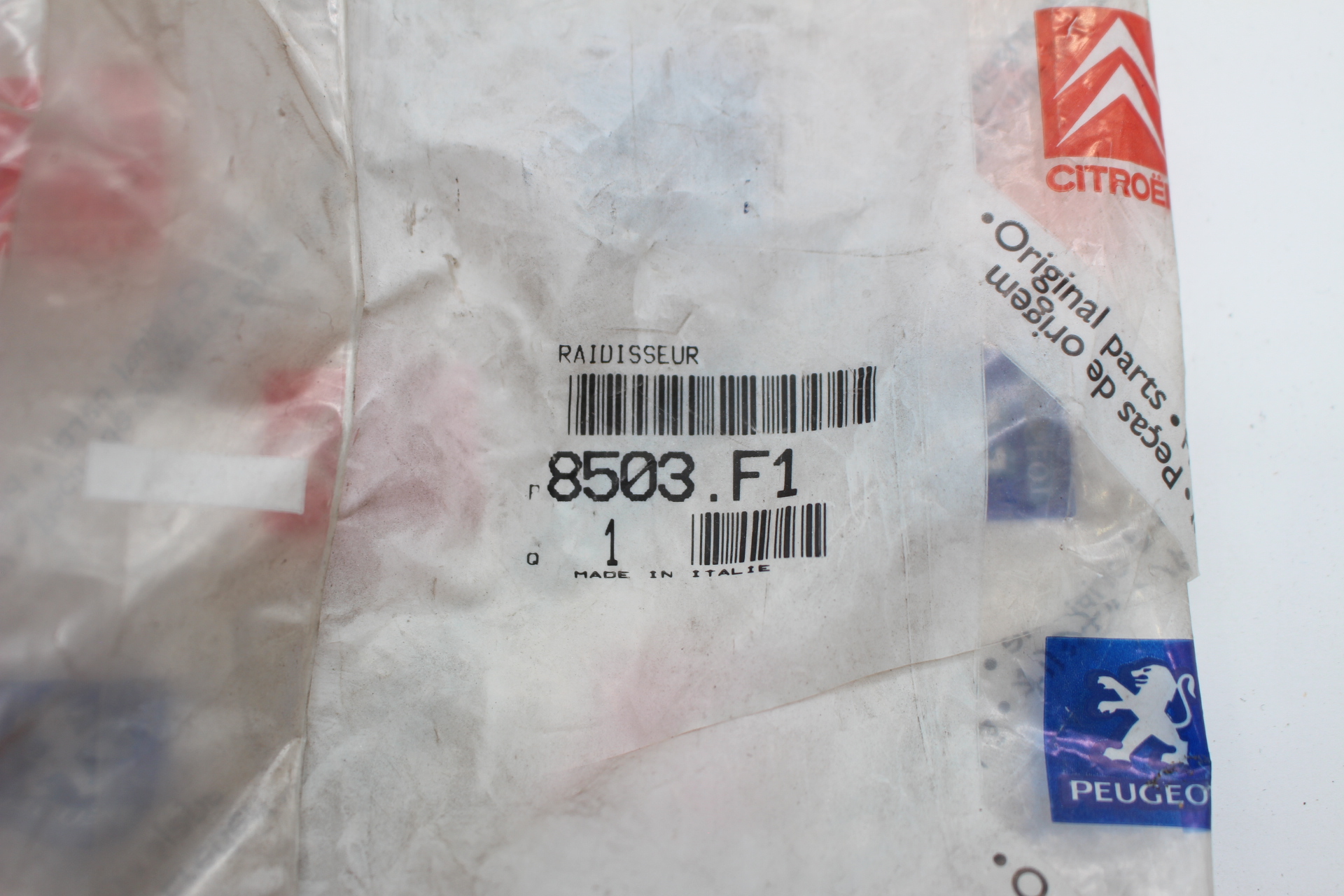 Peugeot / Citroen VERSTÄRKUNG FÜR SEITENVERSCHAL 8503F1 NEU NOS NEW OEM