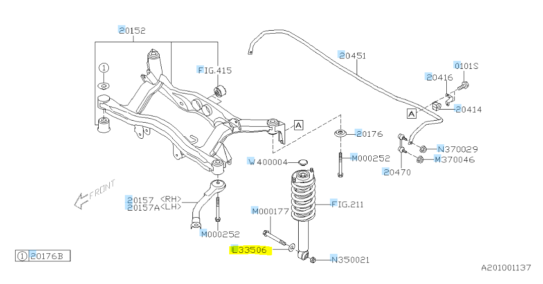 Unterlegscheibe Federbein hinten 900335062 Washer C0U4 für SUBARU LEGACY BL BP 2003-2008