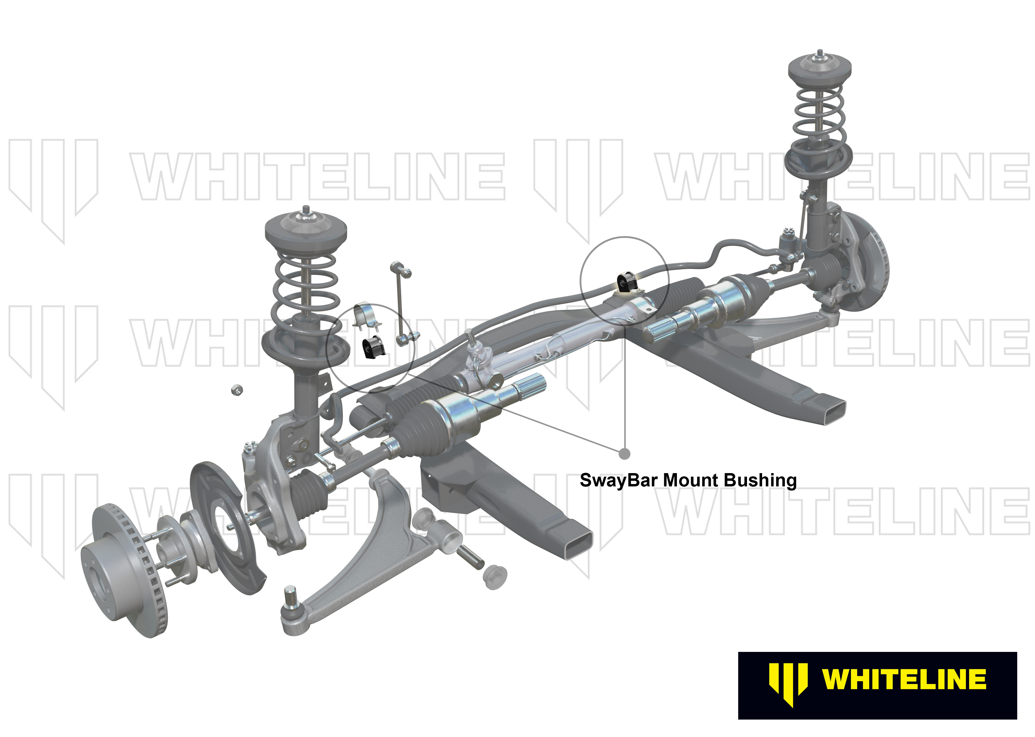 Whiteline Stabilisatorlager 25mm für Nissan X-trail T30