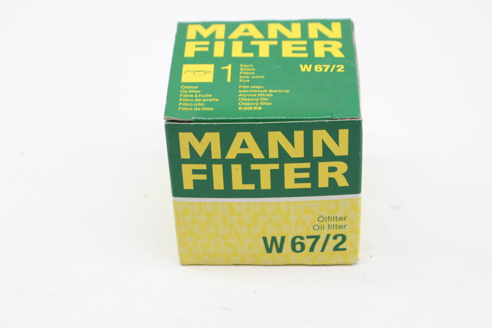 MANN-FILTER W67/2 – Ölfilter